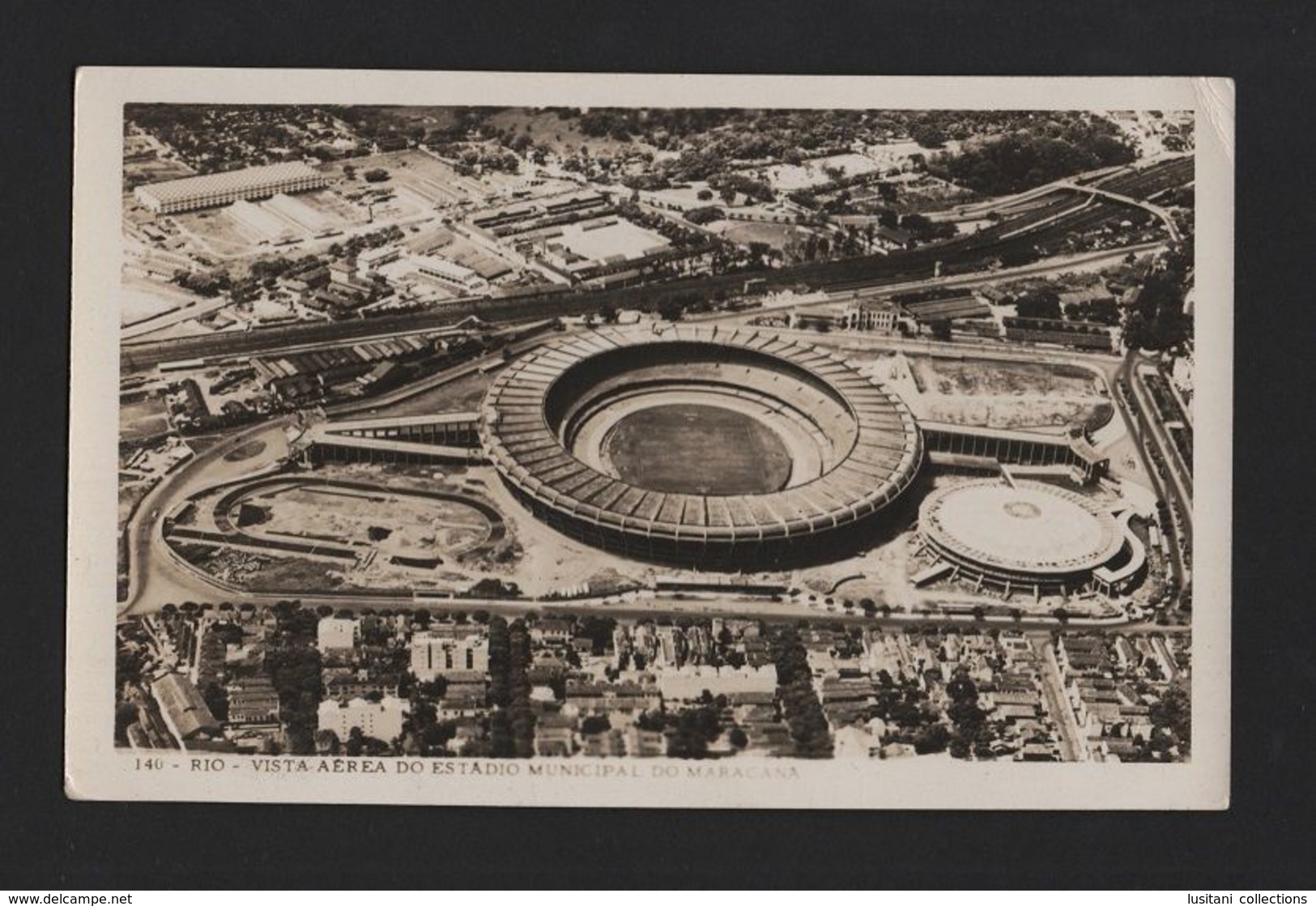 REAL PHOTO Year 1962 BRAZIL MARACANA SOCCER STADIUM RIO DE JANEIRO BRASIL Z1 - Other & Unclassified