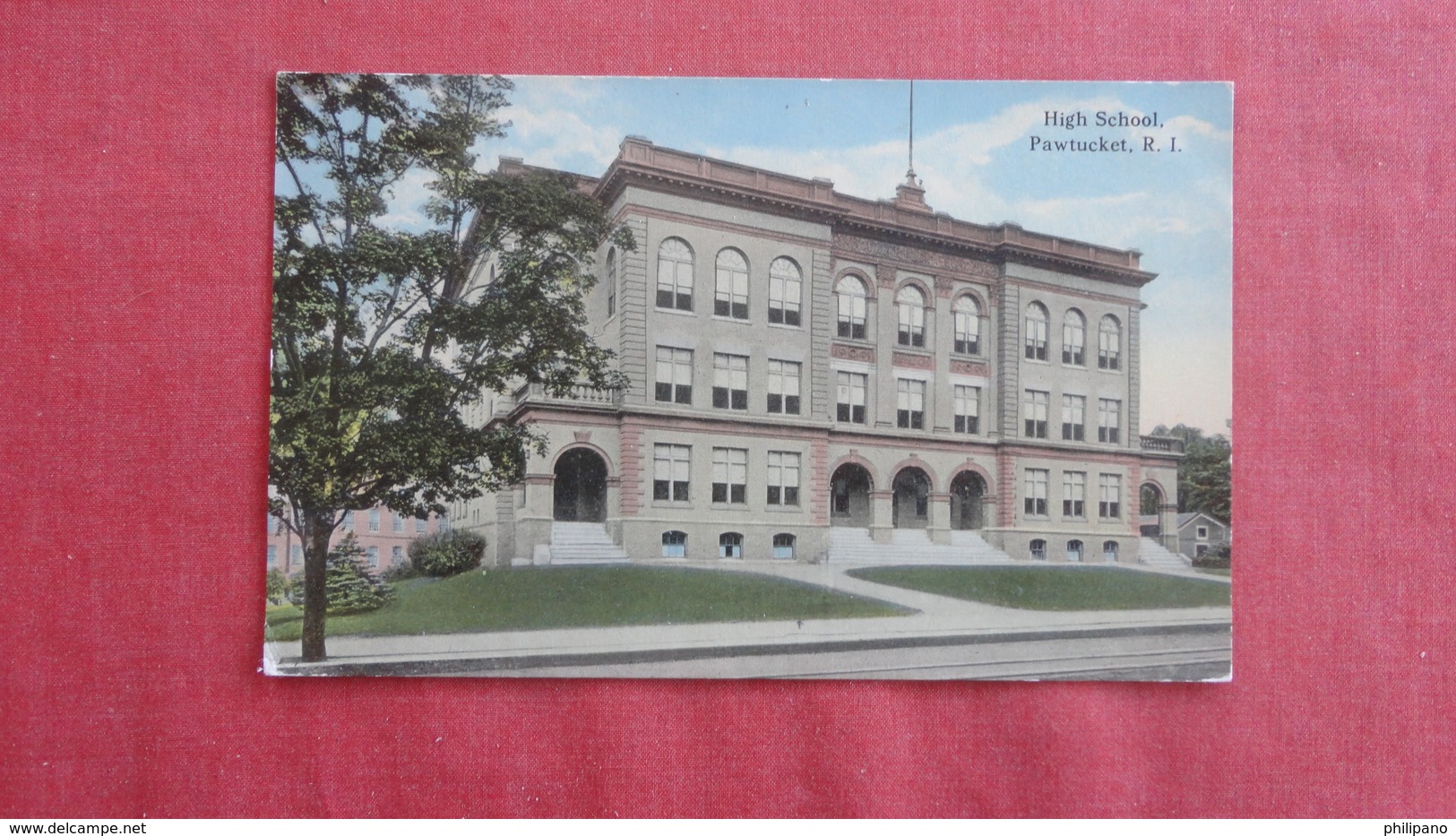 Rhode Island > Pawtucket High School   -ref 2723 - Pawtucket