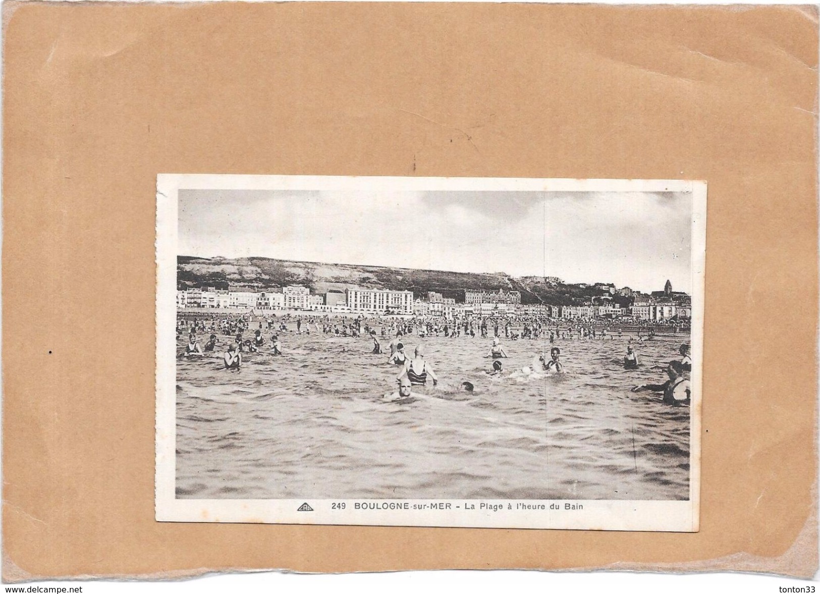 BOULOGNE SUR MER - 62 - La Plage à L'heure Du Bain - TON2 - - Boulogne Sur Mer