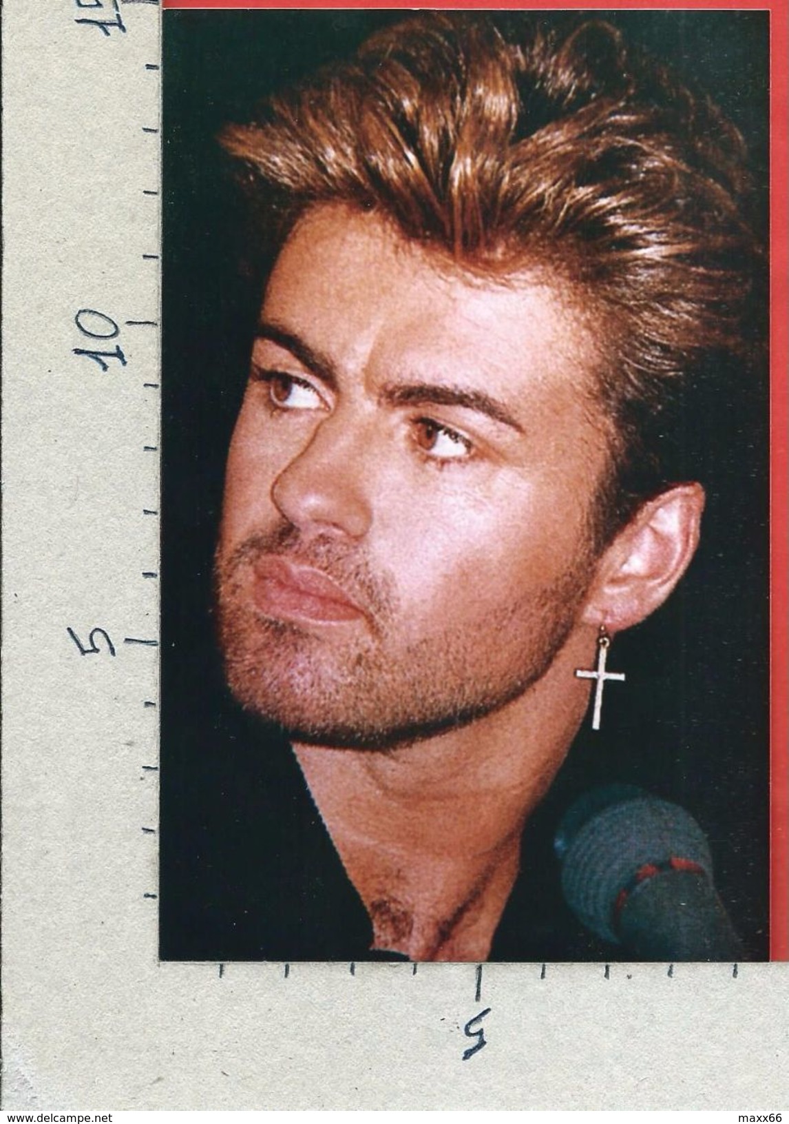 FOTOGRAFIA ITALIA - George Michael - 10 X 15 - Personalità