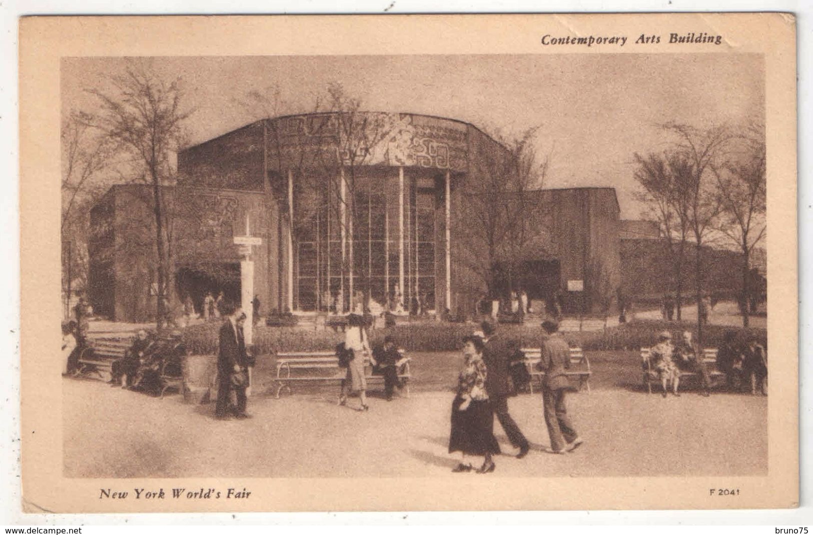 NEW YORK World's Fair - Contemporary Arts Building - Mostre, Esposizioni