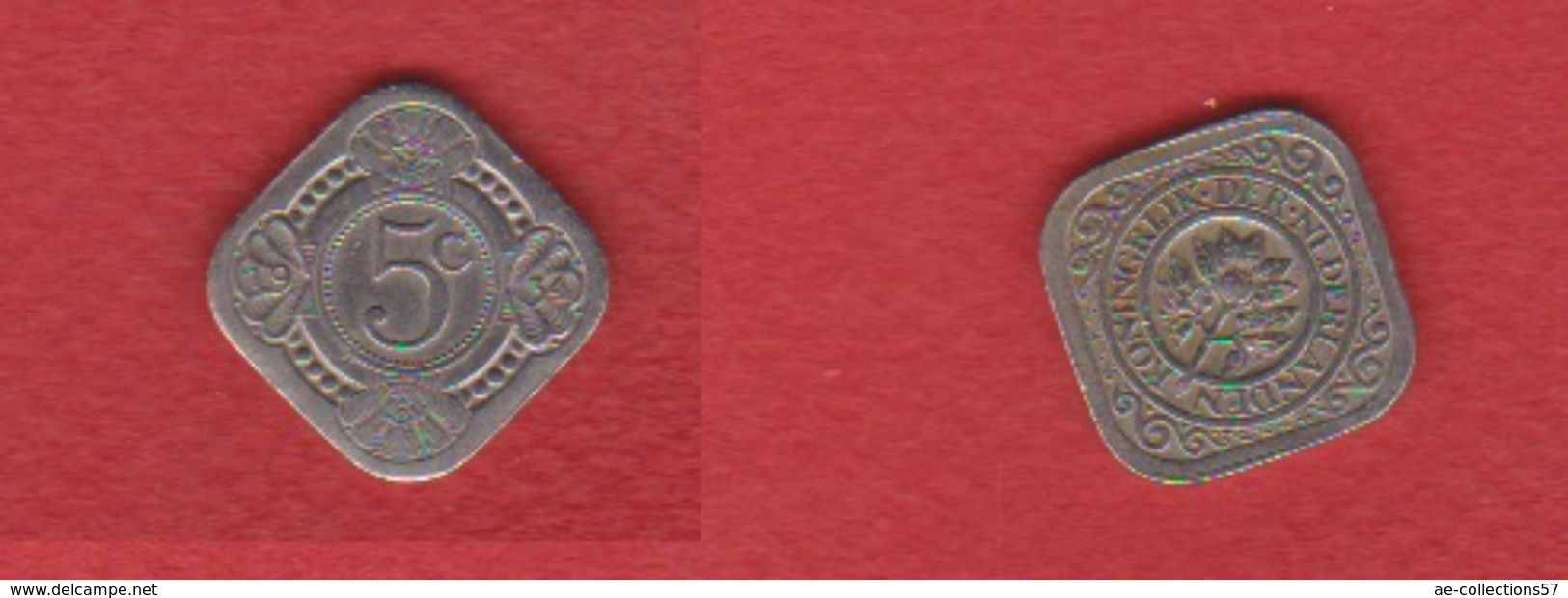 Pays Bas   / KM 153 / 5 Cents 1934 / TB - 5 Cent