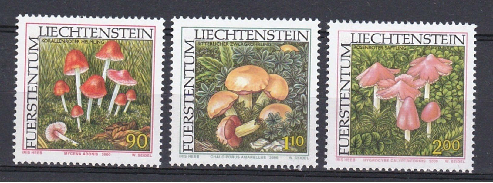 Liechtenstein 2000 - Champignons