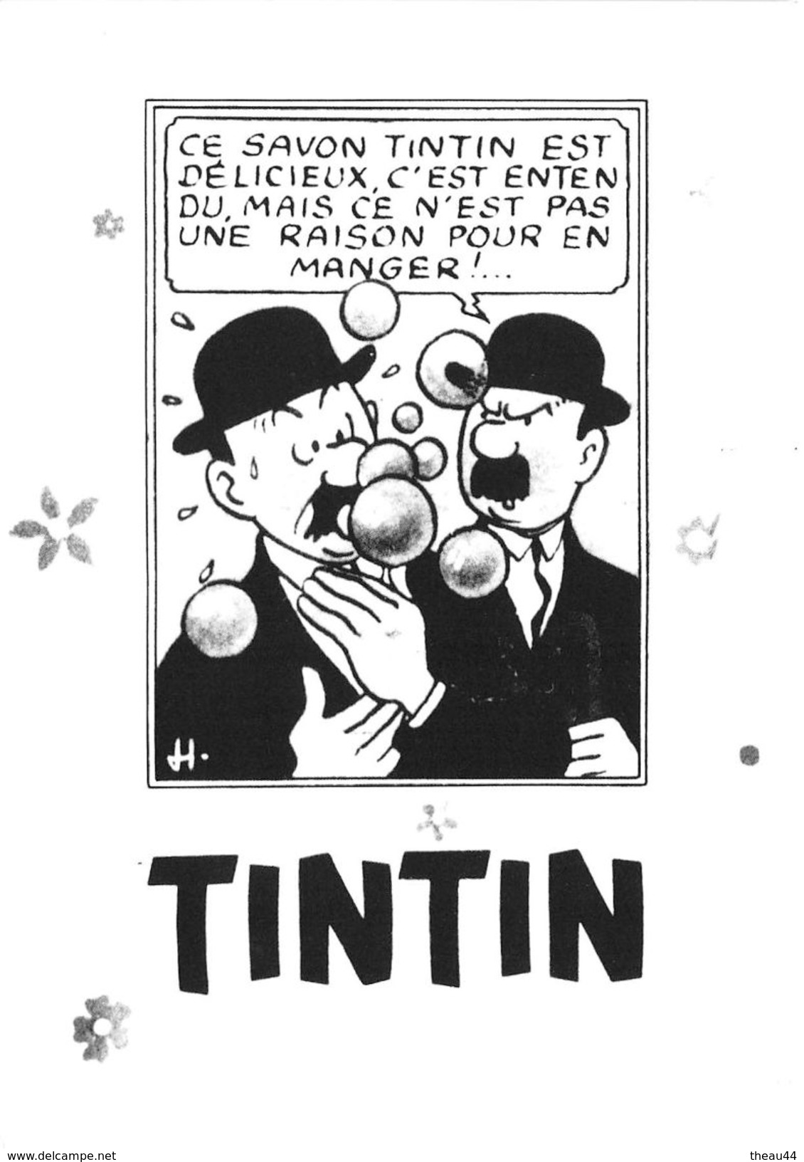 ¤¤  -  Illustrateur " HERGE "  -  TINTIN Et Milou  -  Les Frères Dupont  -  ¤¤ - Hergé