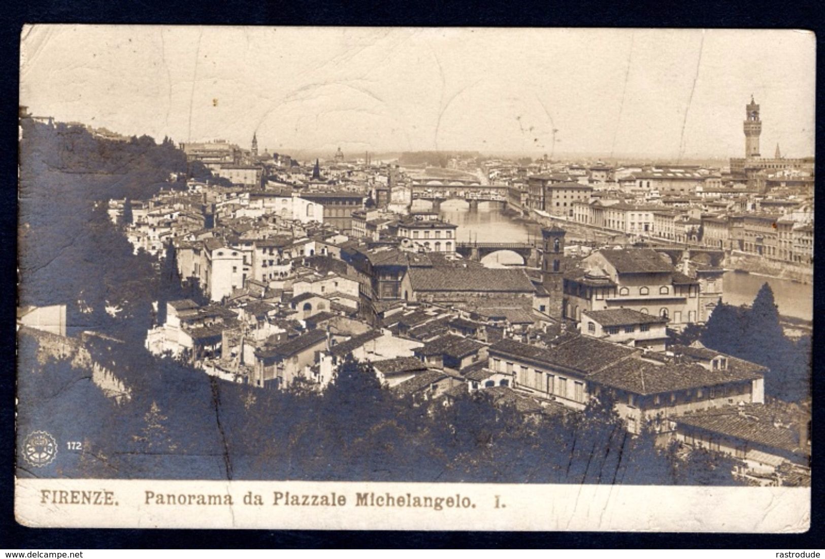 1912 - Photocard - Firenze Sent From Italy To Canada, Redirected Back To Switzerland - Marcophilia