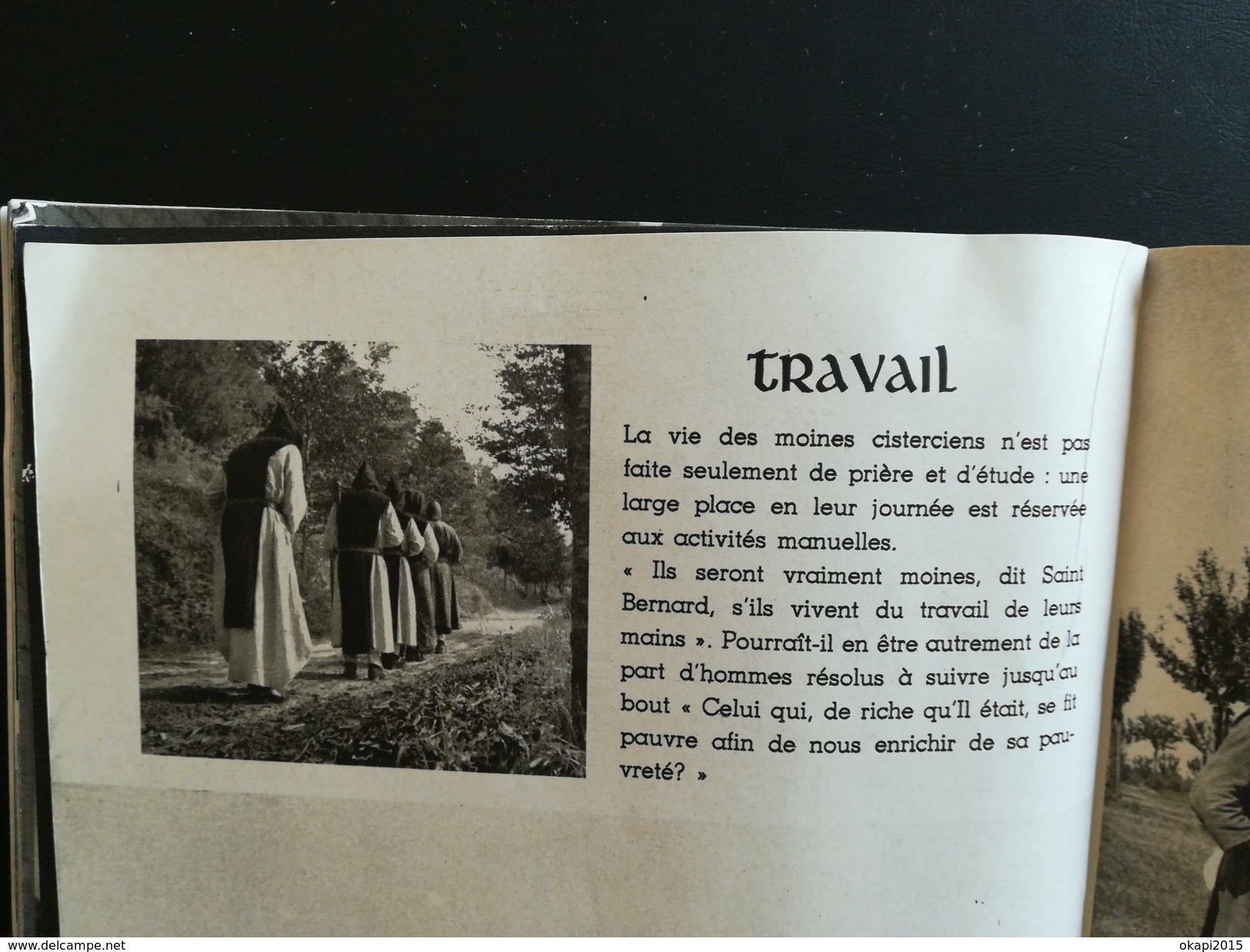 ORVAL VIEUX LIVRET EN NOIR-BLANC ÉDITÉ PAR LE COMITÉ DE RÉSURRECTION DE L  ABBAYE D ORVAL