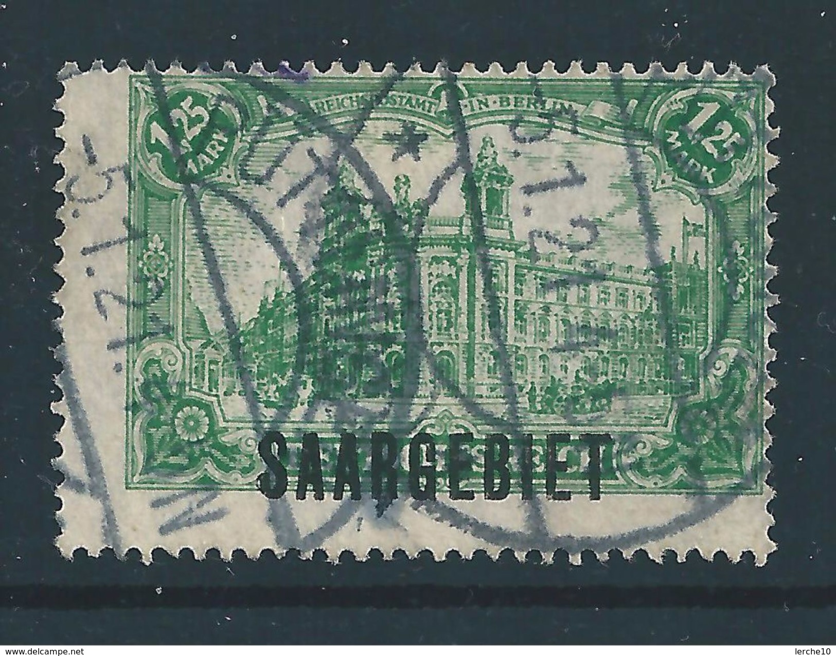 Saar MiNr. 41 Gestempelt - Verzähnt (sab09) - Used Stamps