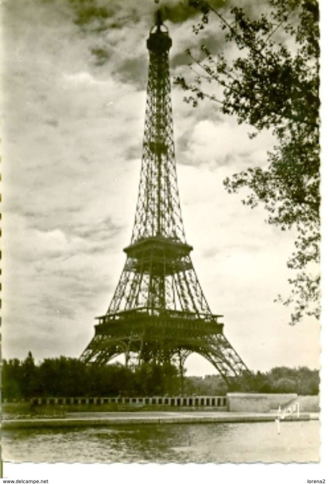 Postal Paris. La Tour Eiffel. Ref. 7-fra251 - Otros & Sin Clasificación