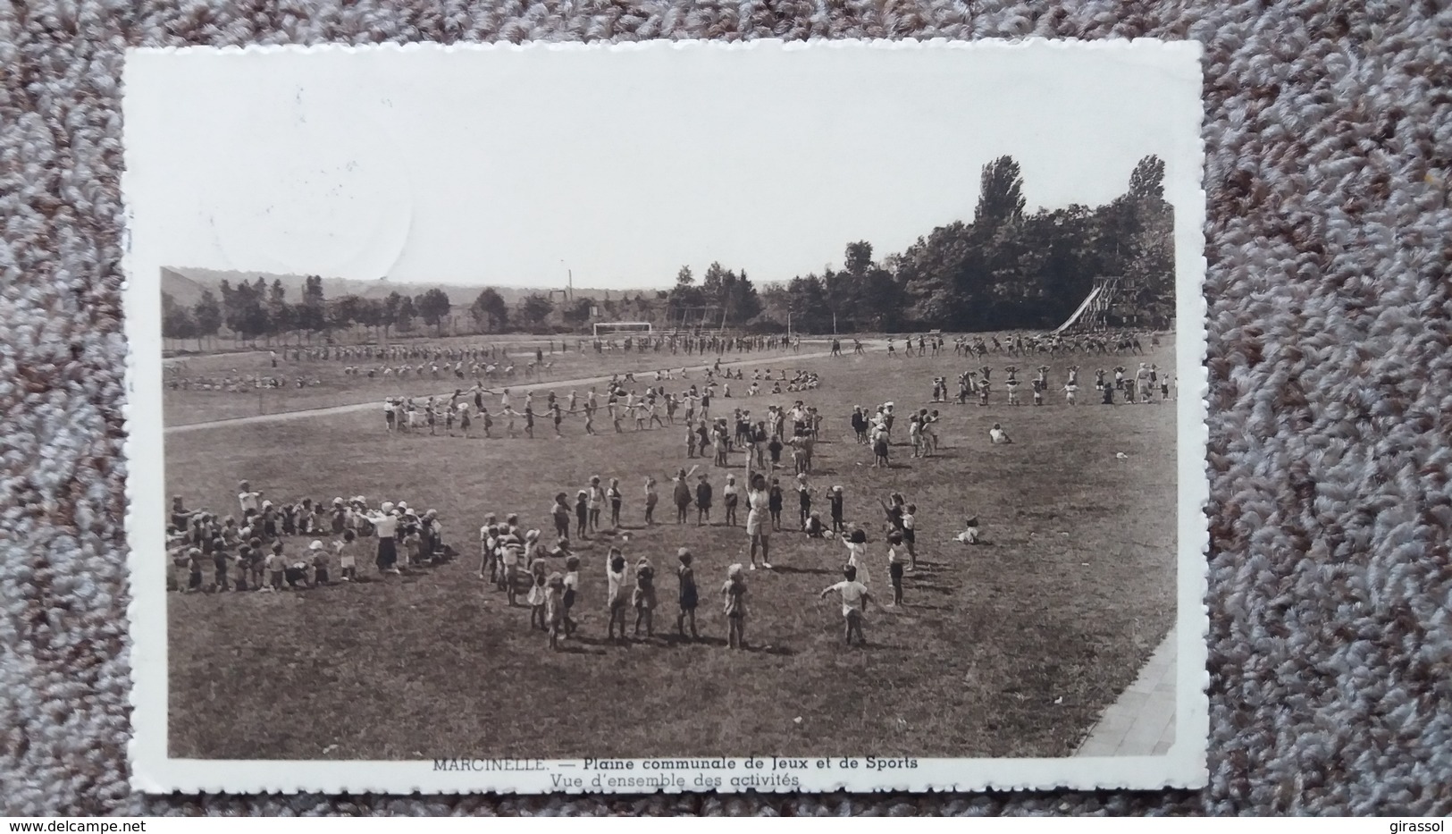 CPSM MARCINELLE PLAINE COMMUNALE DE JEUX ET DE SPORTS VUE D ENSEMBLE DES ACTIVITES STADE ? - Autres & Non Classés