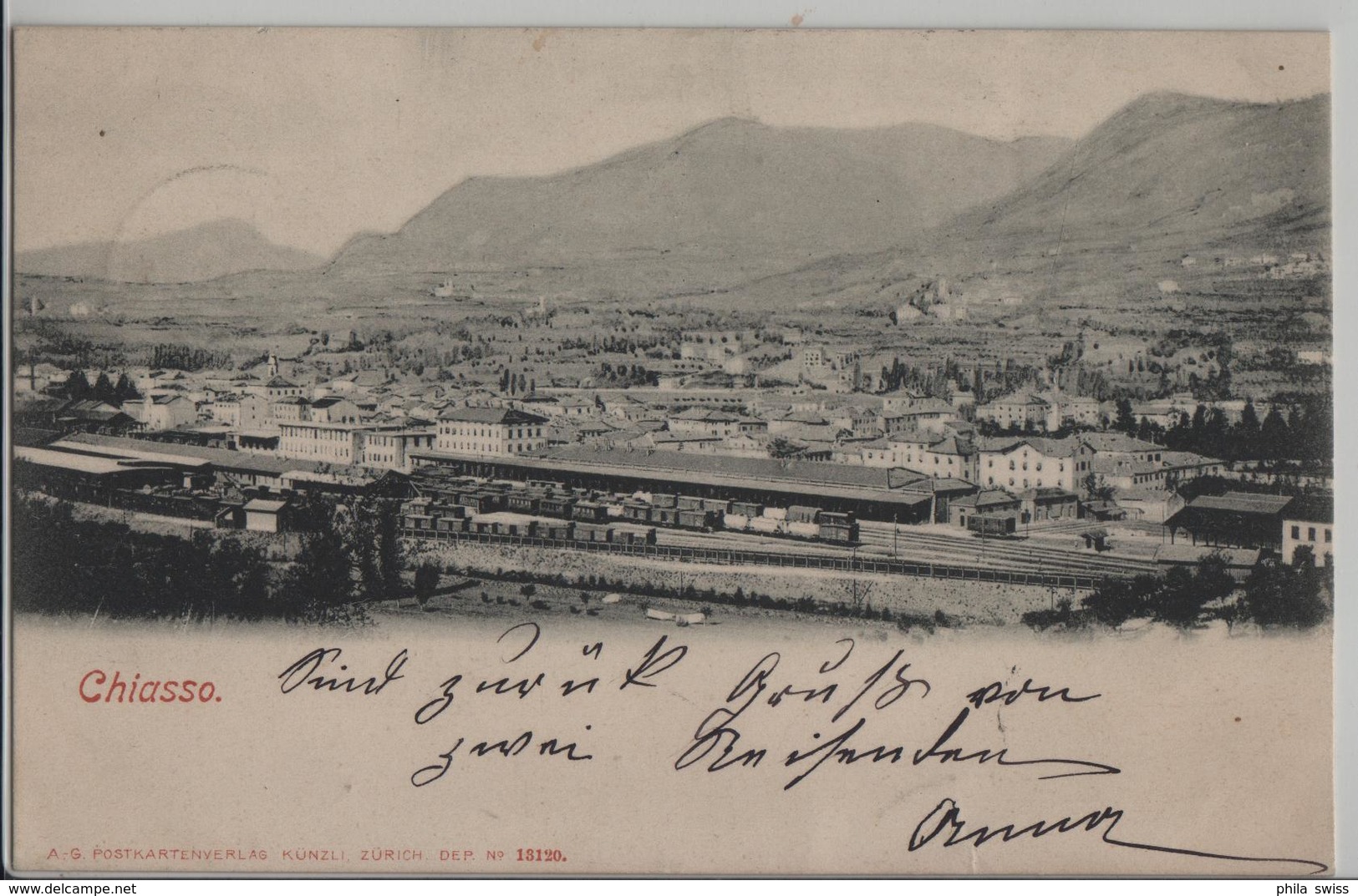 Chiasso - Stazione, Bahnhof, Gare - Photo: Carl Künzli - Sonstige & Ohne Zuordnung