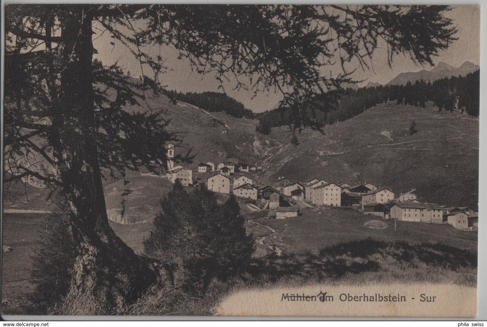 Mühlen Im Oberhalbstein - Sur - Photo: R. Zinggeler - Autres & Non Classés