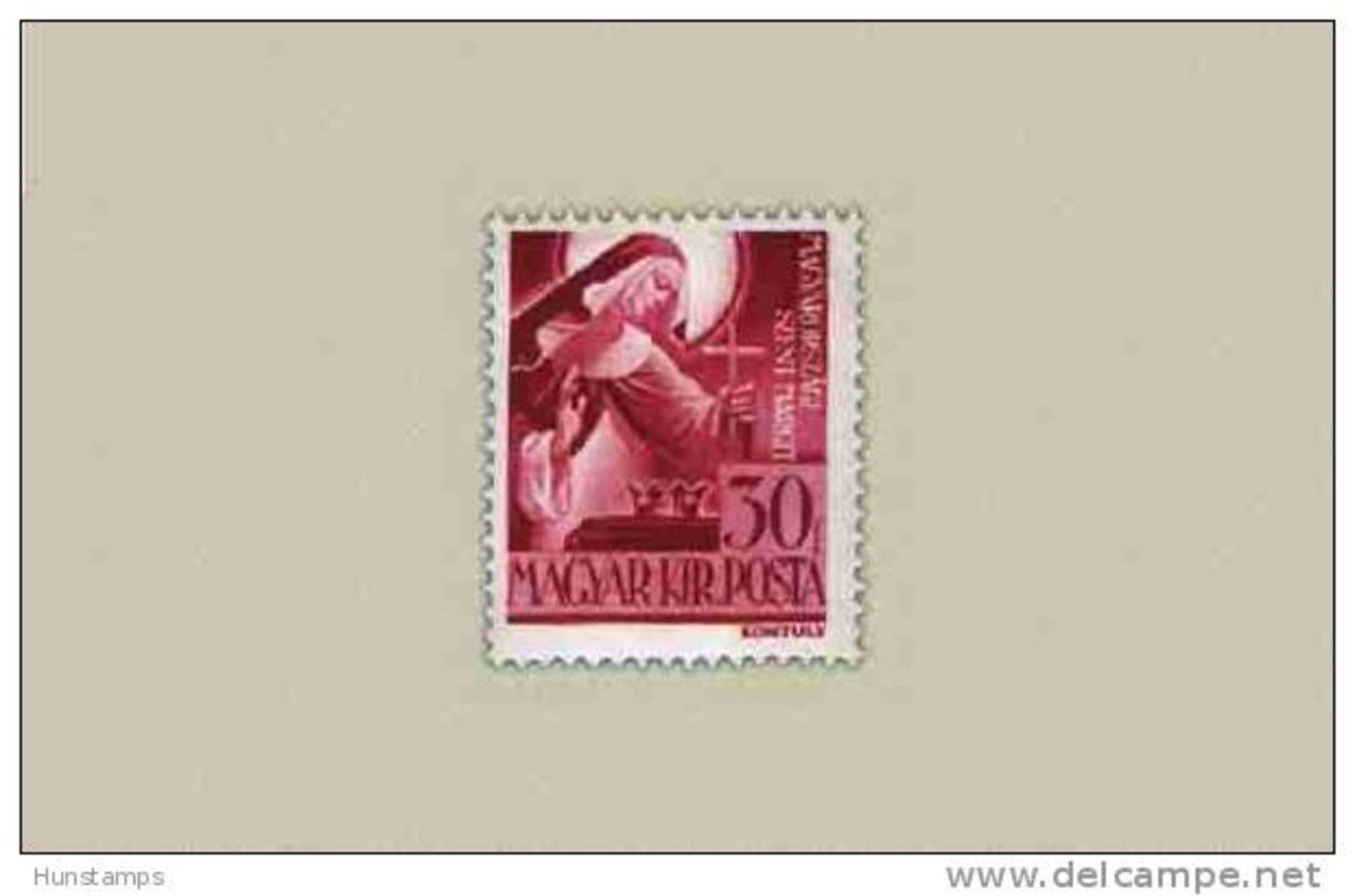 Hungary 1944. St. Elisabeth Complete Set MNH (**) Michel: 753 / 0.40 EUR - Nuevos