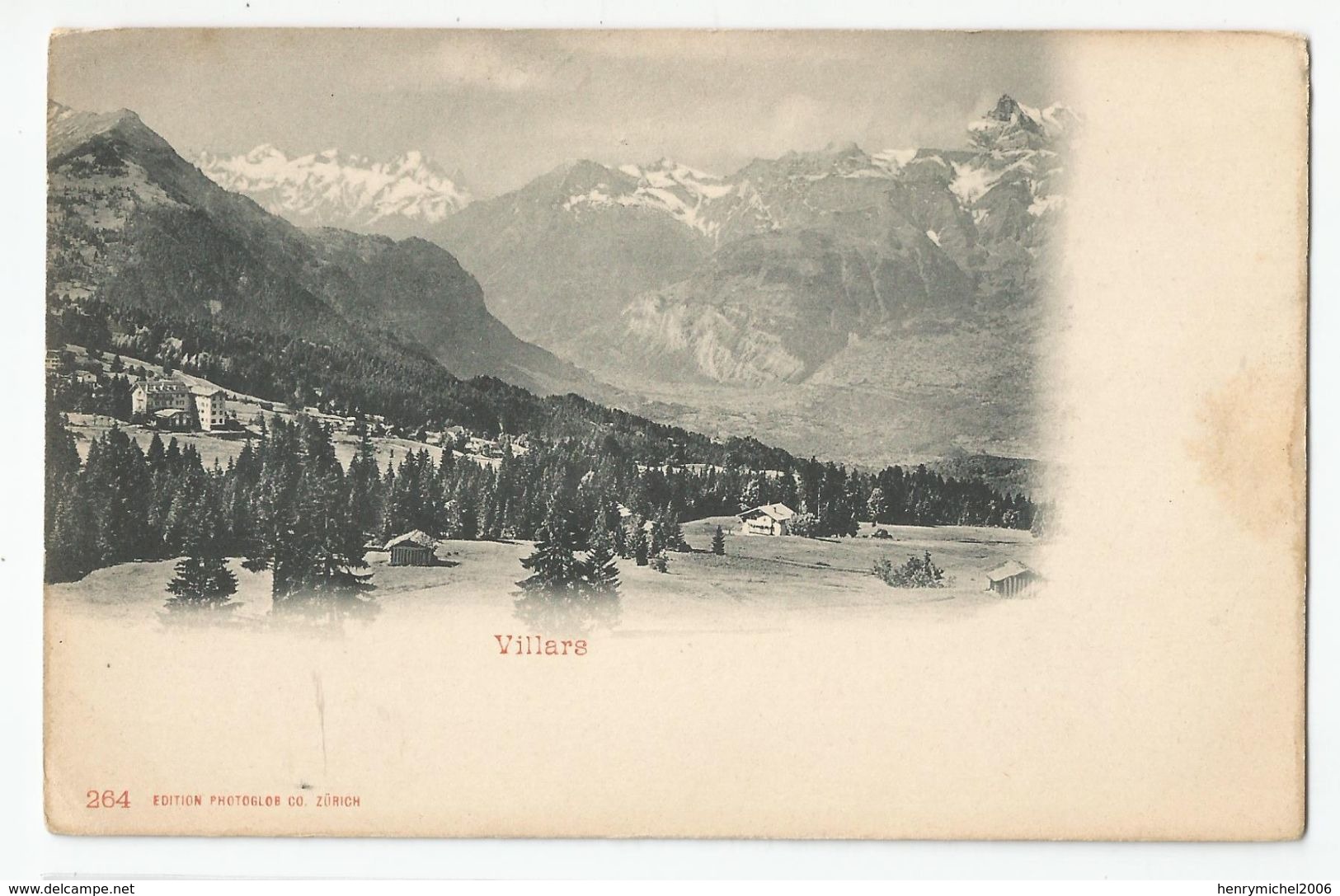 Suisse - Vaud - Villars 1900 - Autres & Non Classés