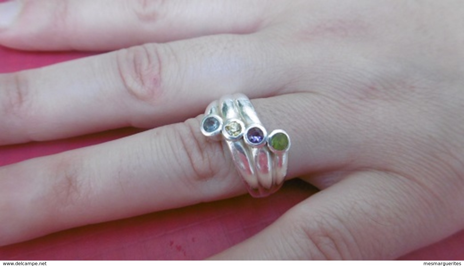 Bague En Argent Massif Taille 56 - Bagues