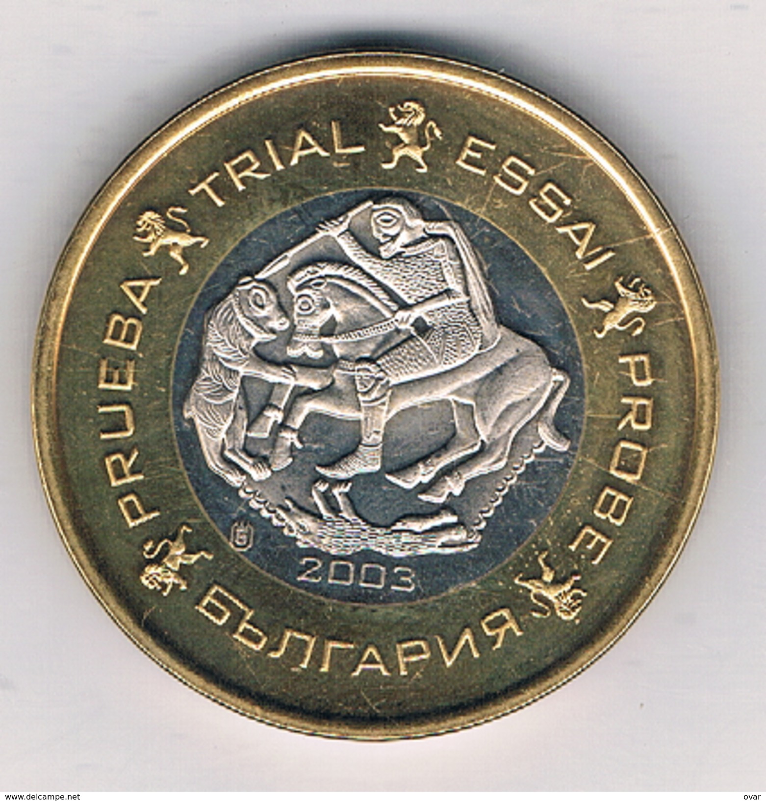 1 EURO 2003 PROBE /240F/ - Andere - Europa