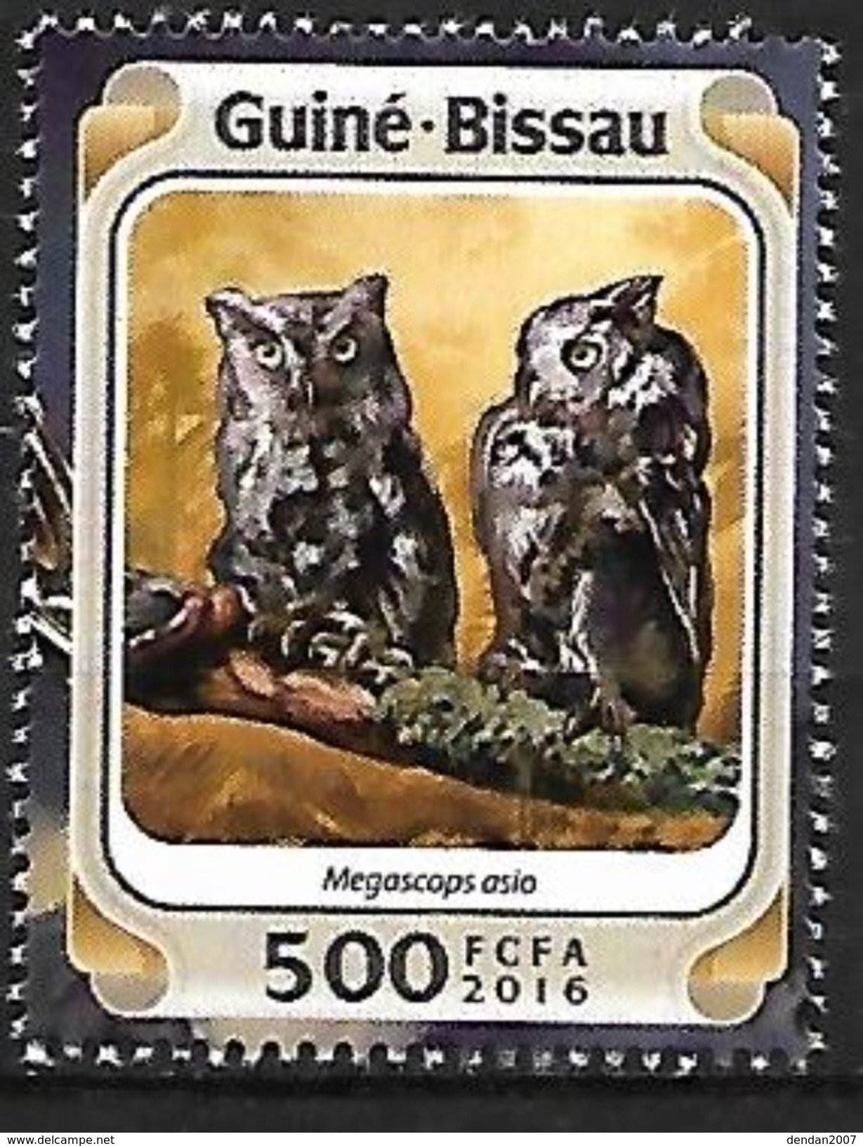 Guinea Bissau - MNH - 2017 - Eastern Screech Owl ( Megascops Asio) - Hiboux & Chouettes