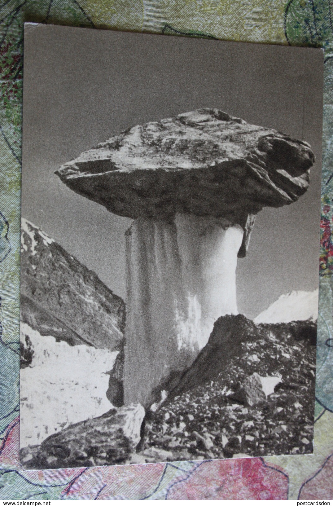 TAJIKISTAN - Gorno-Badakhshan Autonomous Region, Pamir Mountains - Old Soviet Postcard 1963 Mountaineering Alpinisme - Tadjikistan