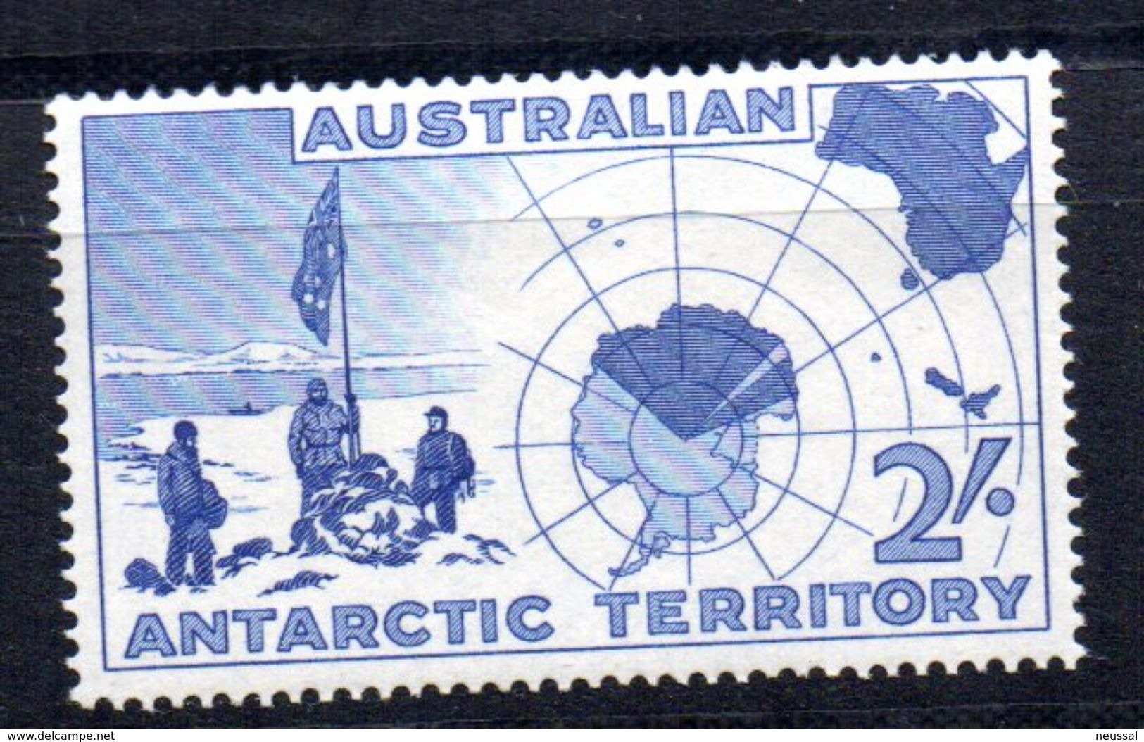 Sello Nº 1 Australian Antartic Territory - Nuevos
