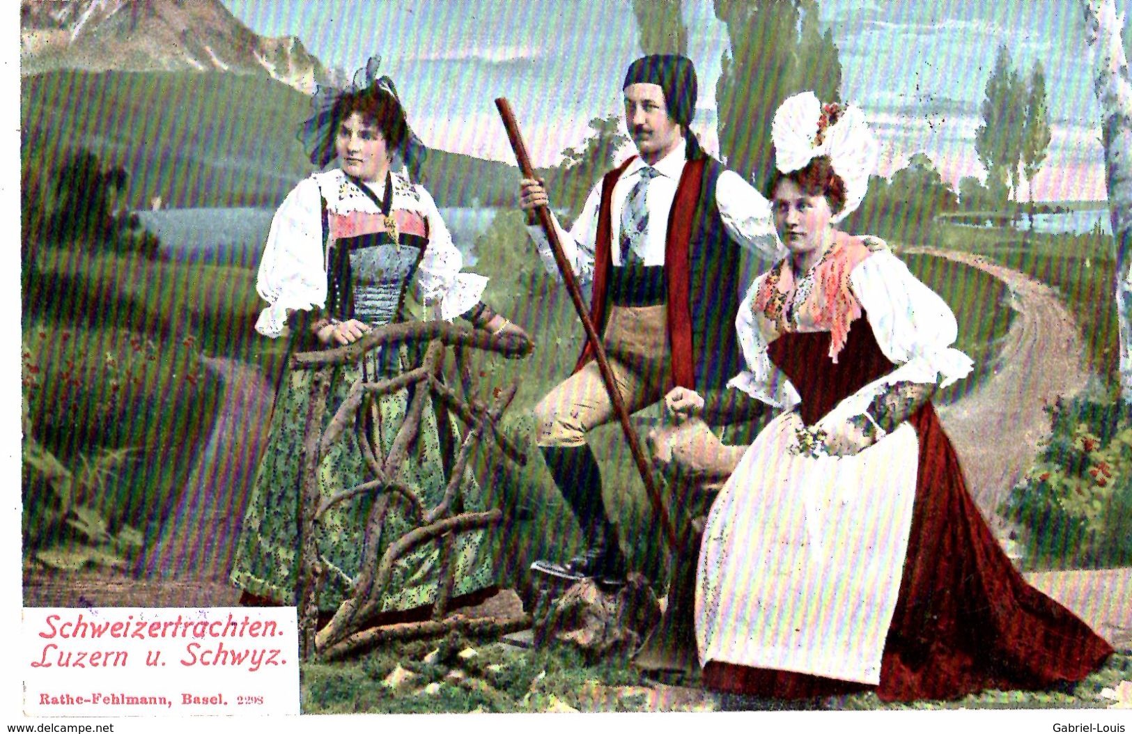 Schweizertrachten Luzern U. Schwyz - 1906 - Lucerne