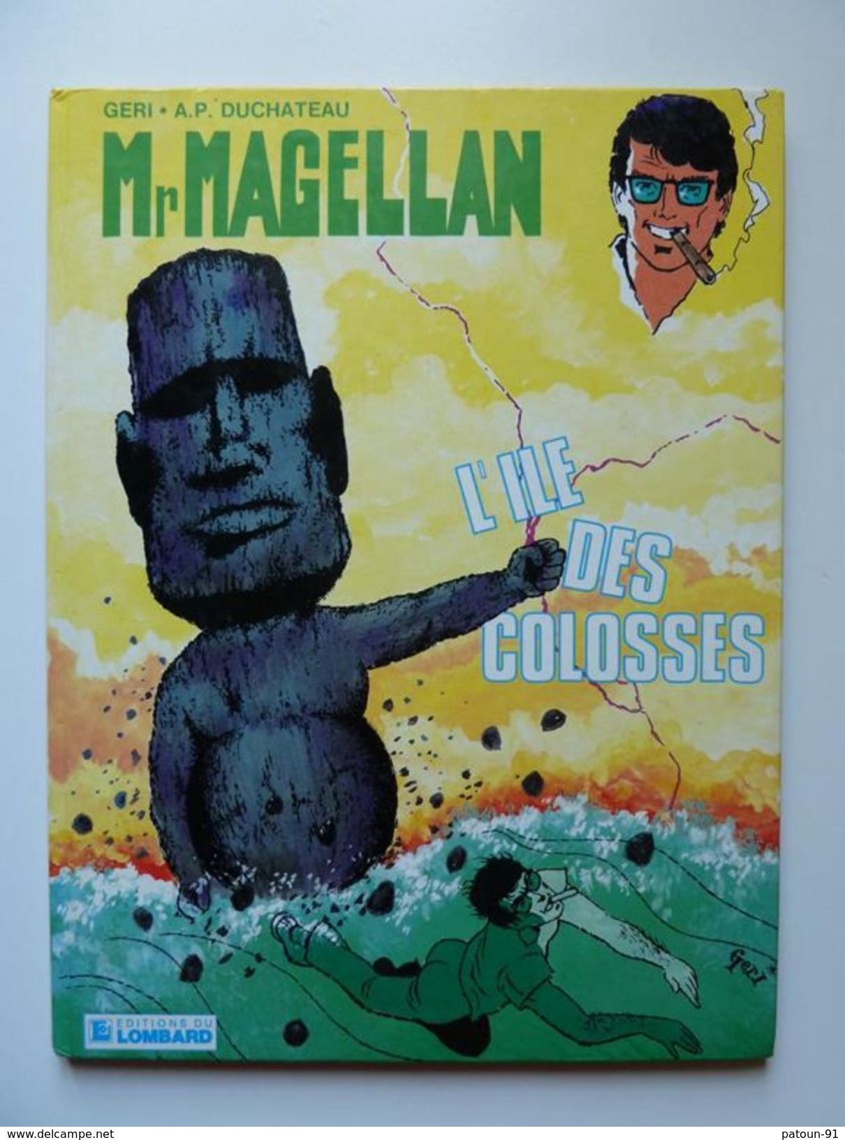 Mr Magellan, L'ile Des Colosses Edition Lombard En EO, En TTBE - Magellan