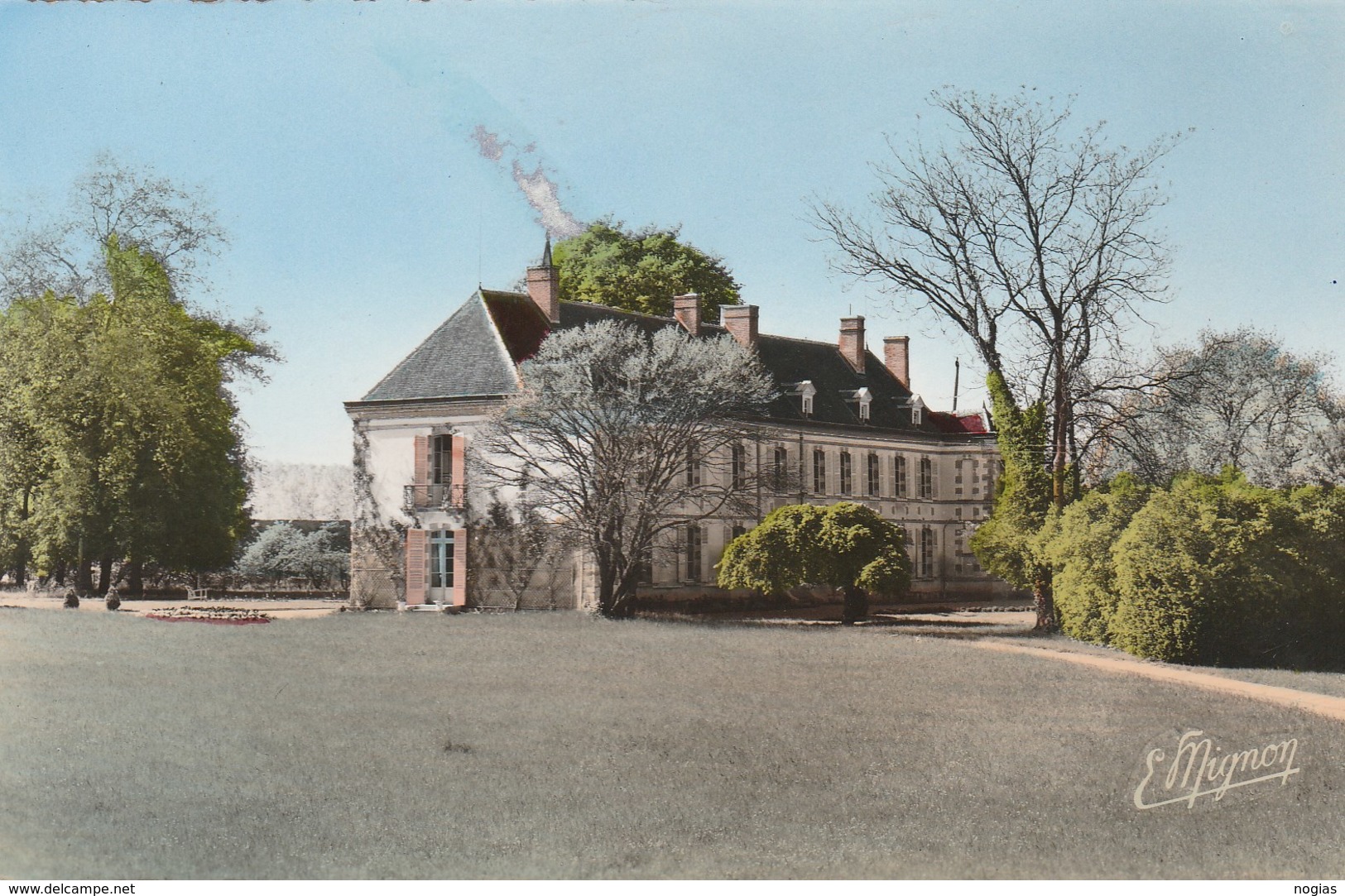 L'ABBAYE  DE SELLIERES - BELLE CARTE COULEUR - - Romilly-sur-Seine