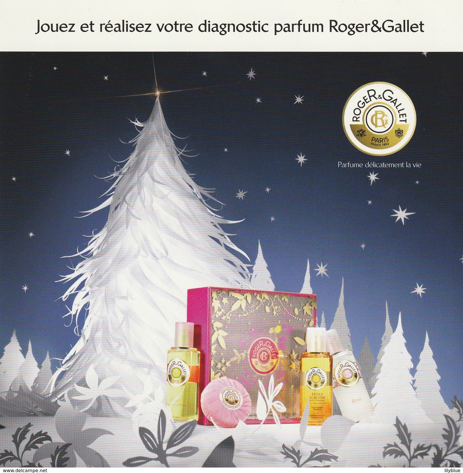 ROGER&GALLET  Double Carte - Modern (from 1961)