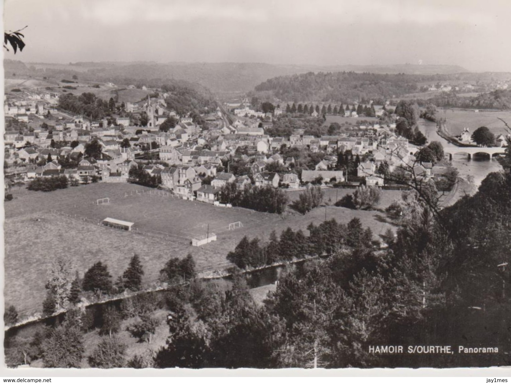 Cpa Hamoir Panorama Terrain Football - Hamoir