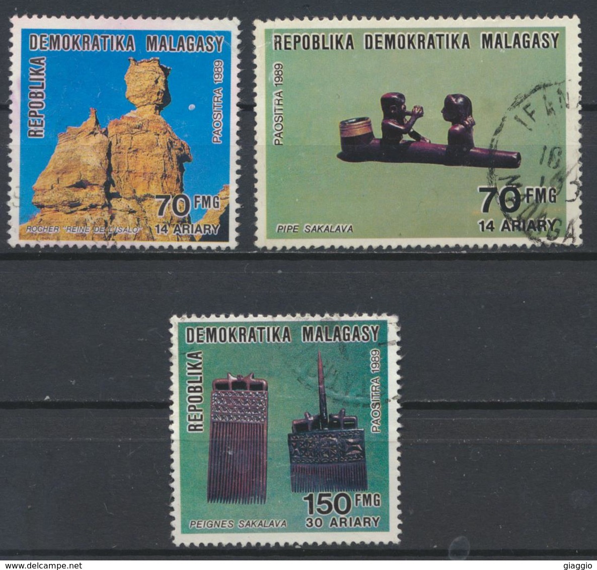 °°° MADAGASCAR - Y&T N°943/45 - 1989 °°° - Madagascar (1960-...)