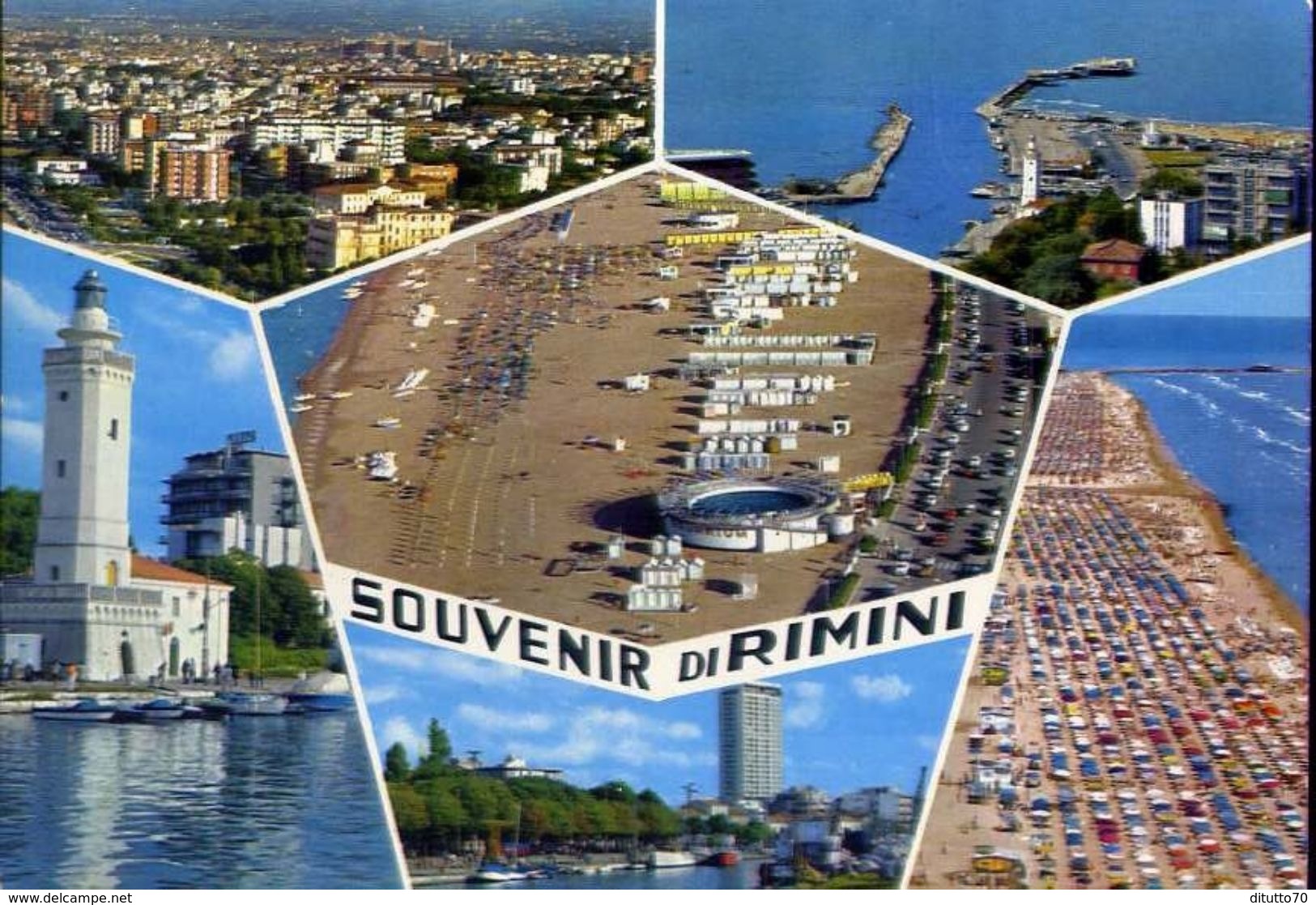 Souvenir Di Rimini - 60 - Formato Grande Viaggiata – E 3 - Rimini
