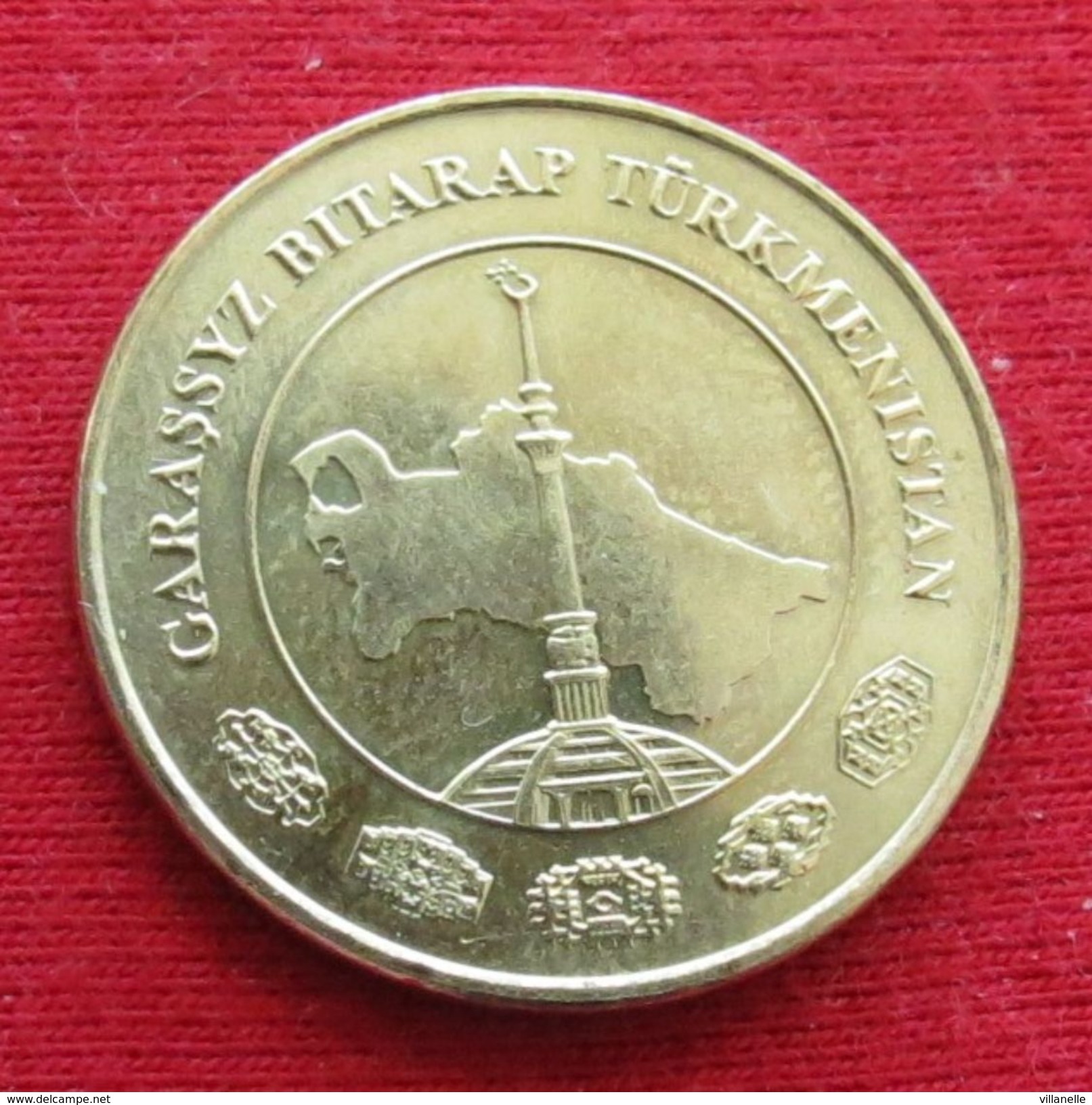 Turkmenistan 20 Tenge 2009 KM# 99 Turcomenistão Turquemenistão - Turkménistan