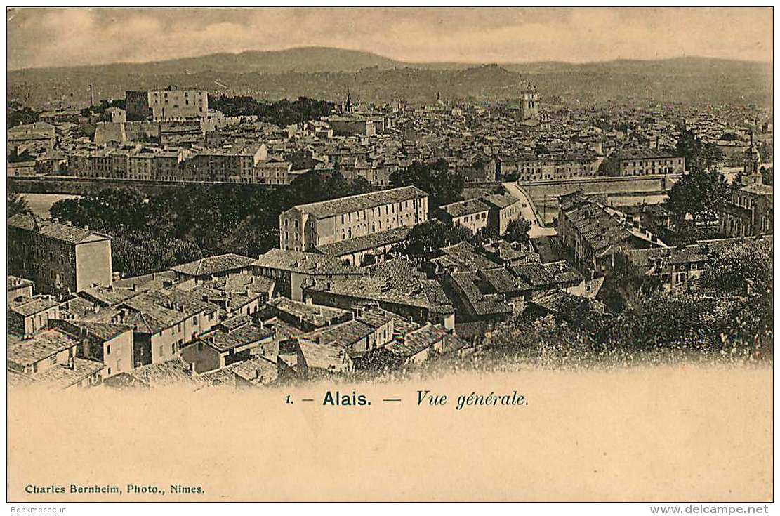 30   ALAIS  VUE GENERALE   1 - Alès