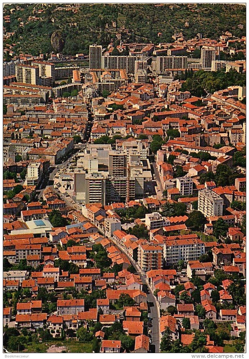 30   ALES  CAPITALE DES CEVENNES  VUE AERIENNE - Alès