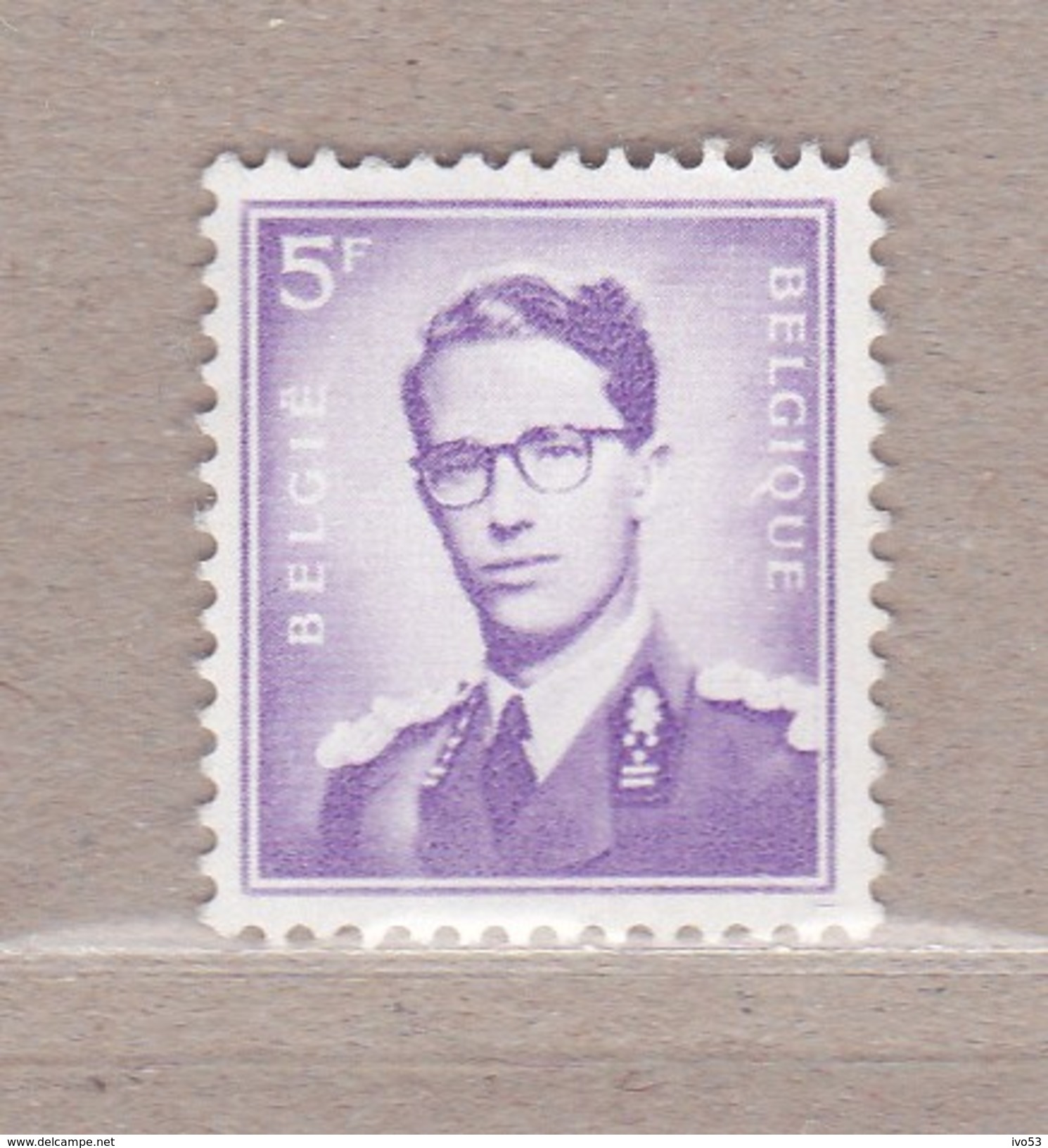 1957 Nr 1029** Postfris Zonder Scharnier, Koning Boudewijn,type Marchand. - 1953-1972 Brillen