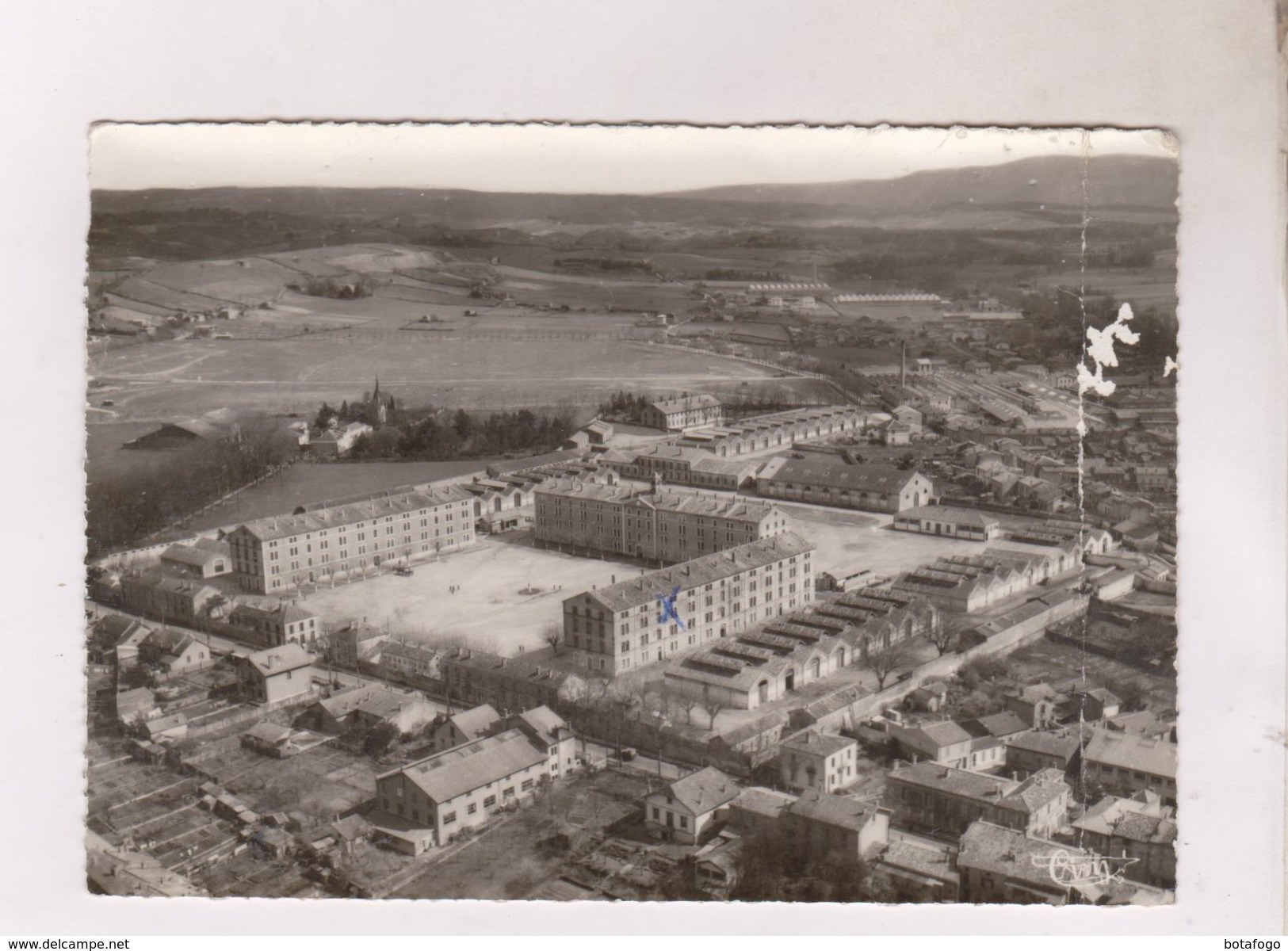 CPM PHOTO DPT 81 CASTRES,COTE EST ET ROUTE DE LACAUNNE En 1960! - Castres