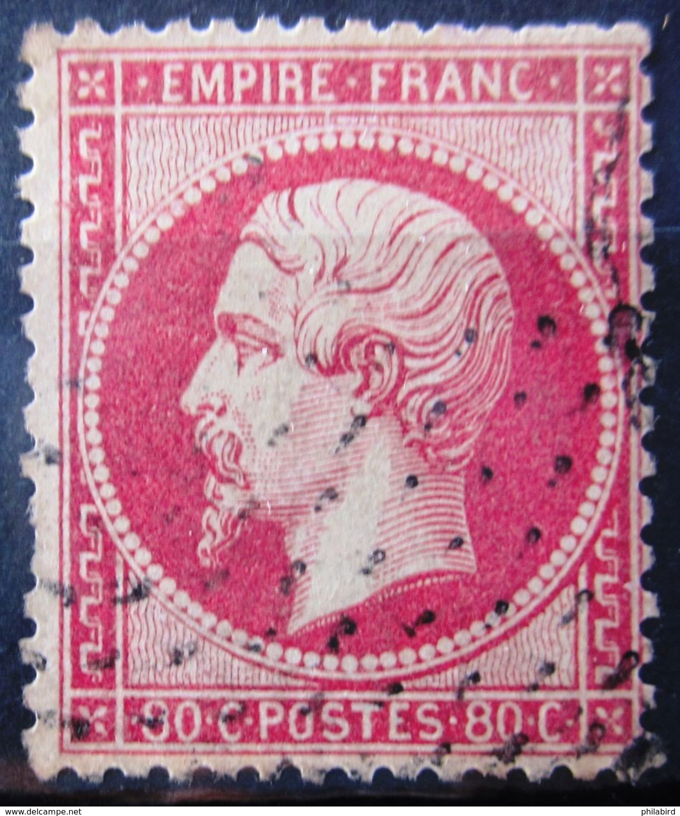 FRANCE              N° 24              OBLITERE - 1862 Napoléon III