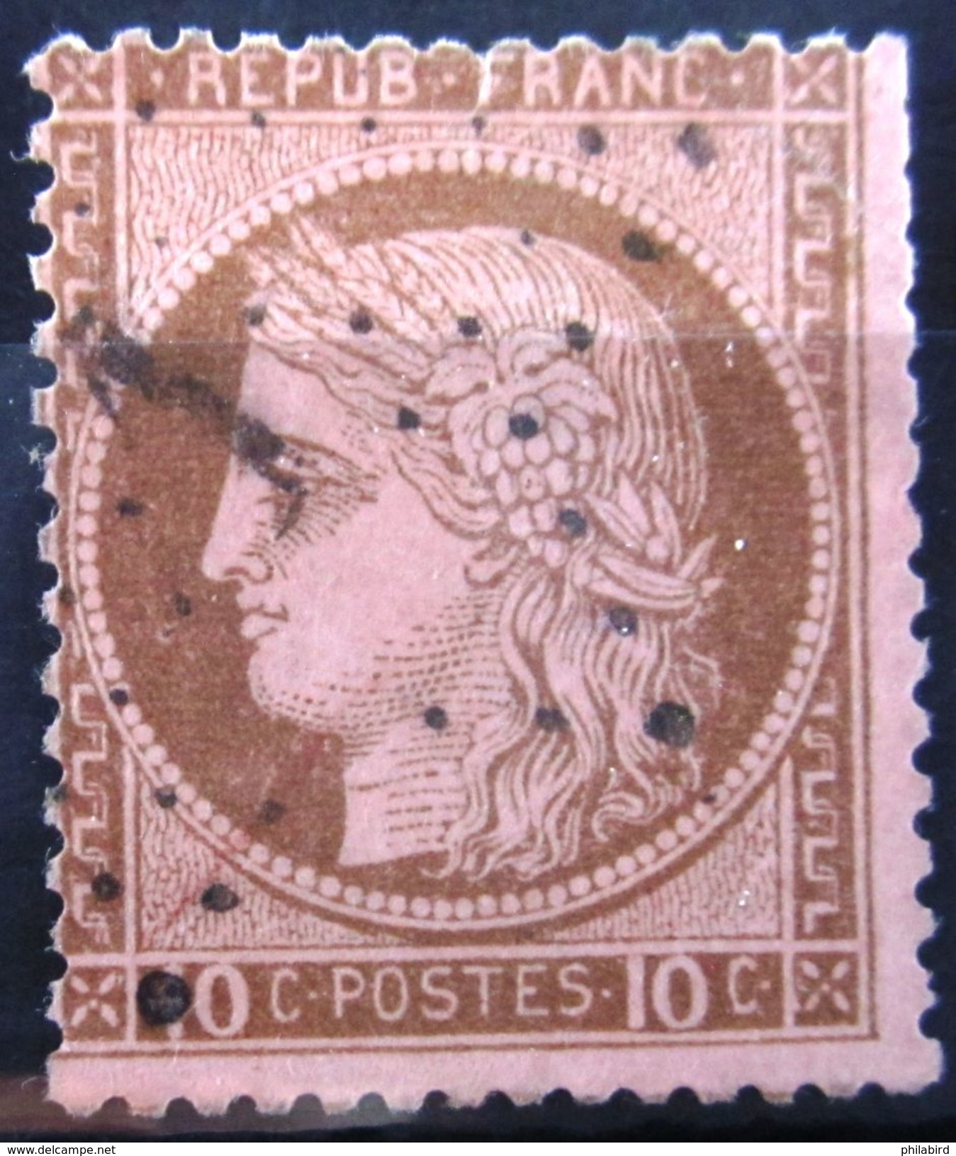 FRANCE              N° 54              OBLITERE - 1871-1875 Cérès