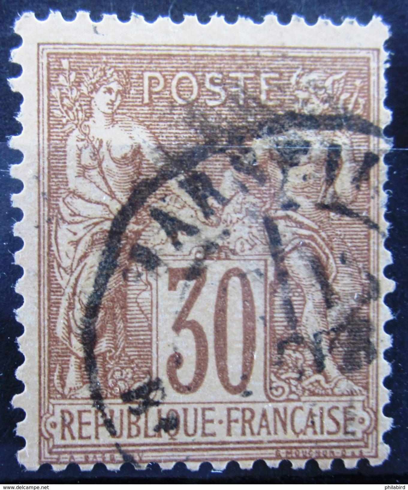 FRANCE              N° 69              OBLITERE - 1876-1878 Sage (Type I)