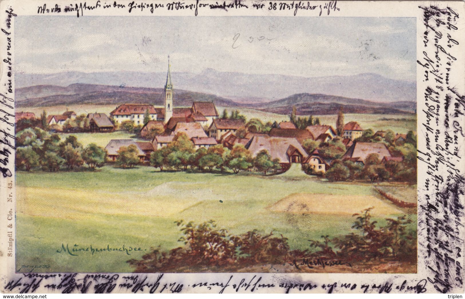 Munchenbuchsee - Litho - Münchenbuchsee