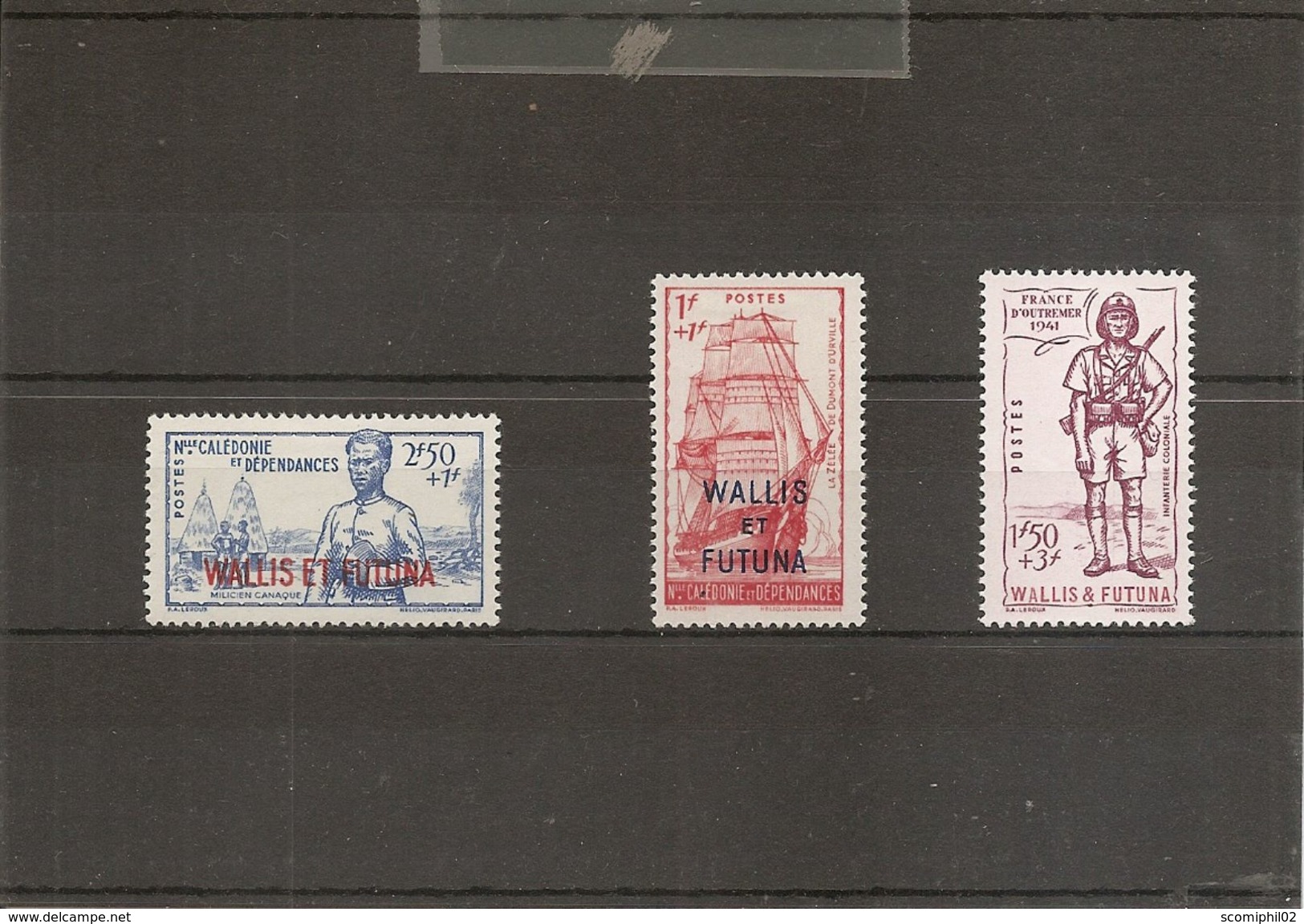 Wallis Et Futuna ( 87/89 X -MH) - Unused Stamps