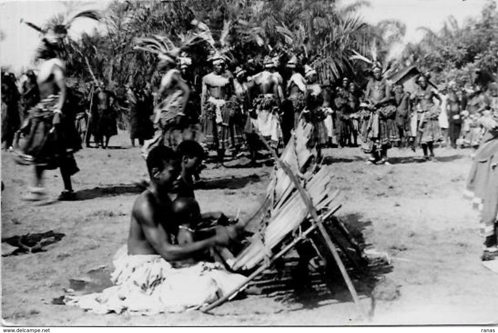 CPA Congo Belge Afrique Noire Carte Photo Non Circulé Type - Congo Belga