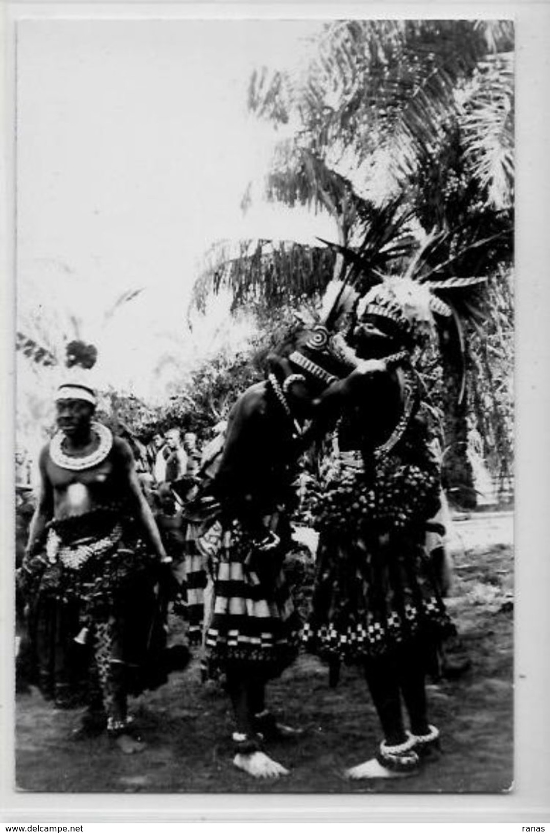 CPA Congo Belge Afrique Noire Carte Photo Non Circulé Type - Congo Belga