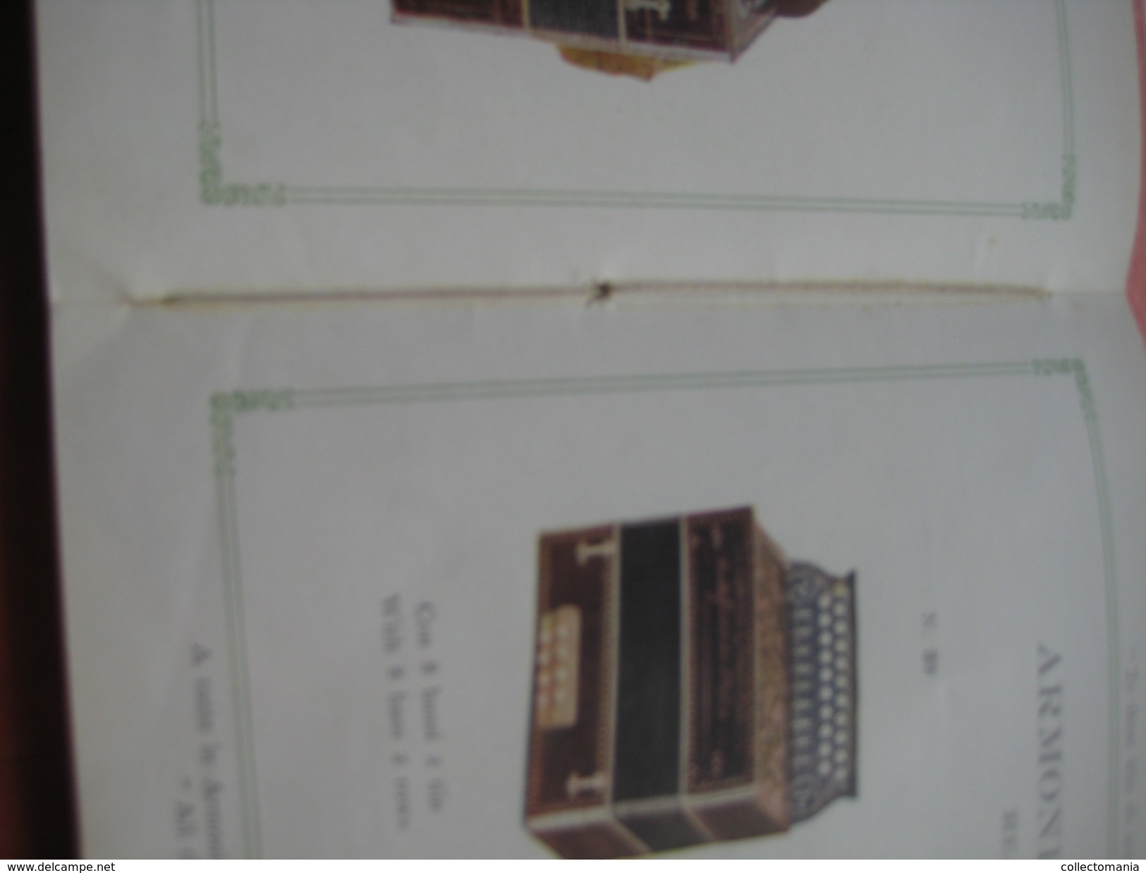 2 catalogues  ACCORDEON ARMONICHE CAIRDIN Accordion  - Meinel & Herold Klingnthal - PIETRO FORTE Paolo Soprani & Figli