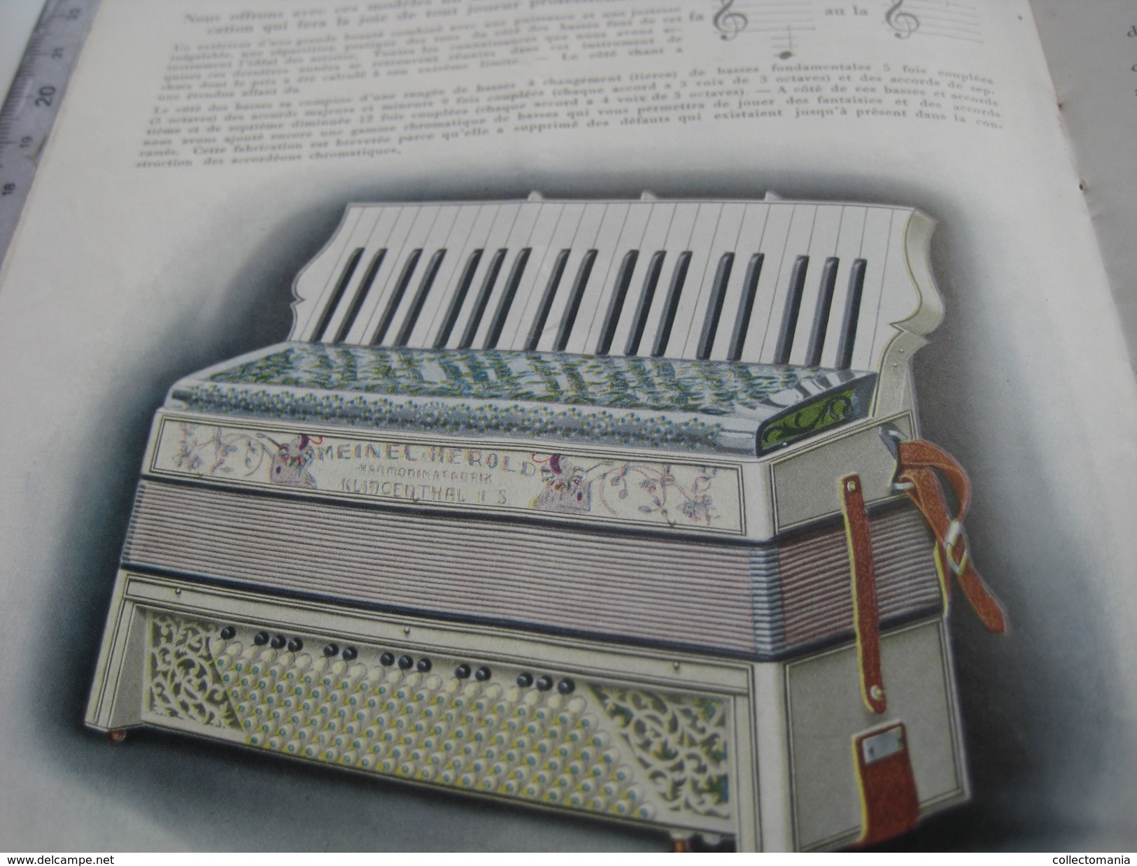 2 catalogues  ACCORDEON ARMONICHE CAIRDIN Accordion  - Meinel & Herold Klingnthal - PIETRO FORTE Paolo Soprani & Figli