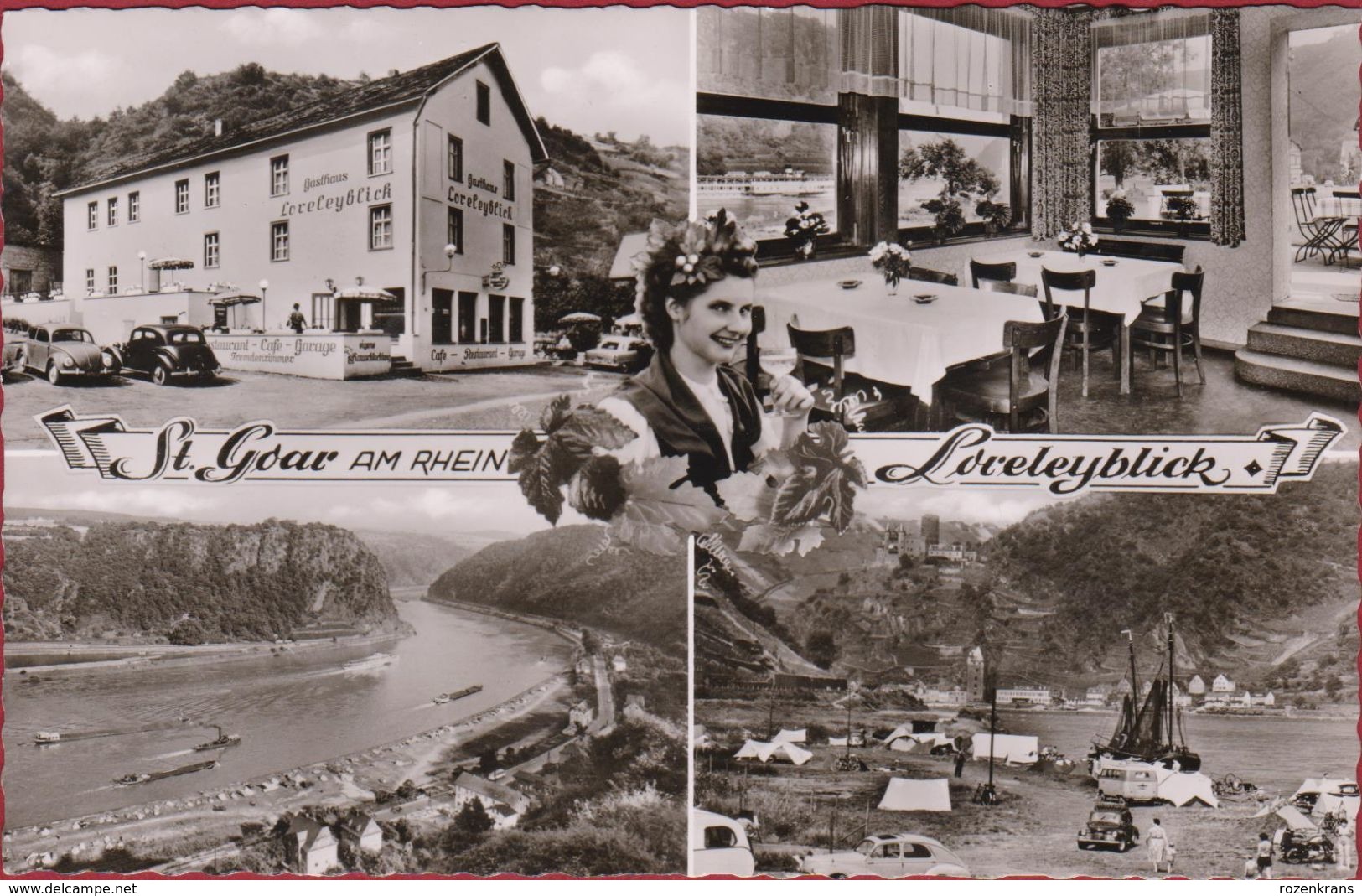 Sankt Goar Am Rhein Gasthaus Loreleyblick Loreley Rhein-Hunsrück-Kreis Rheinland-Pfalz - St. Goar