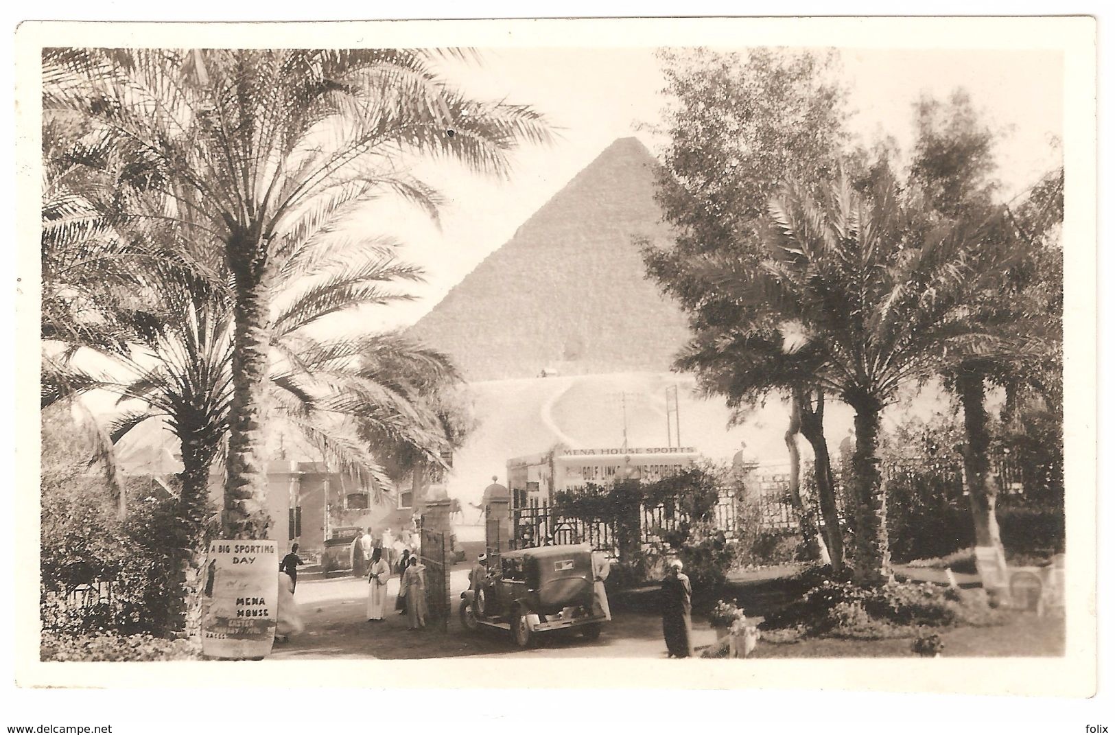 Caïro - Mena House - Piramide / Pyramid - Originele Foto / Photo Originale - 10,9 X 6,8 Cm - Le Caire