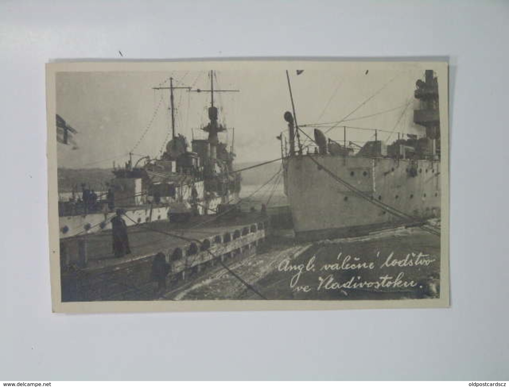 Russia 224 Vladivostok Englisch Kriegsflotte 1917 - Rusia