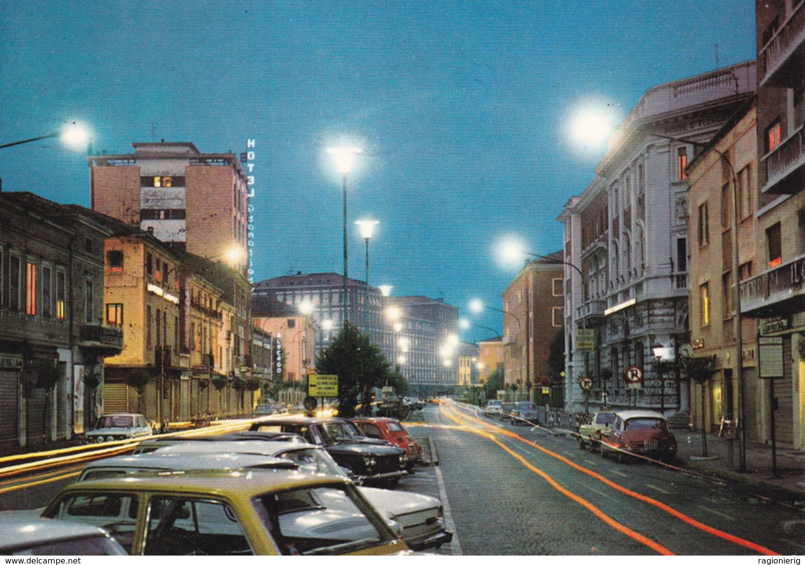 ROVIGO - Corso Del Popolo - Notturno - Auto - Rovigo