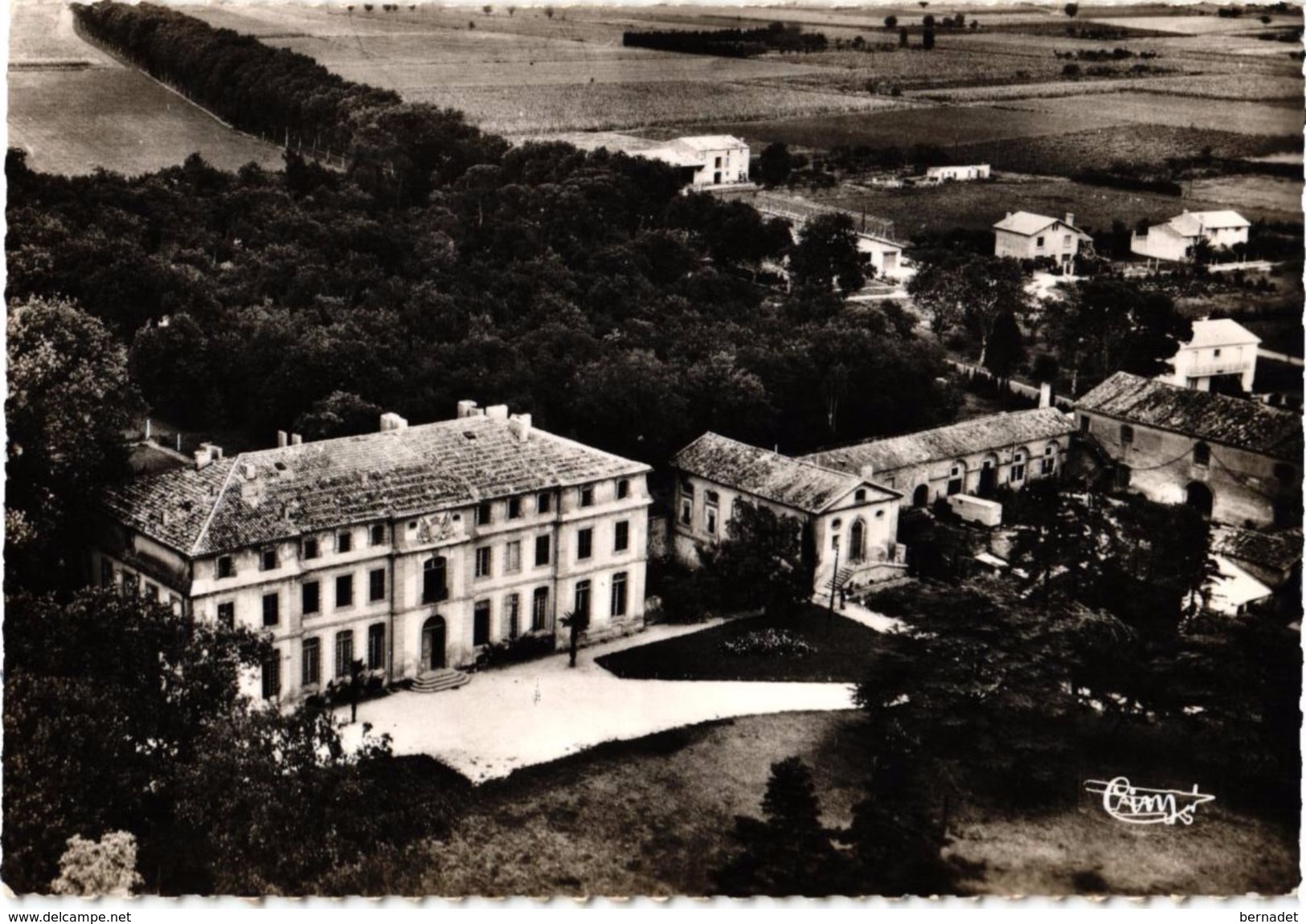 BRAM .. CHATEAU DE LORDAT .. VUE AERIENNE - Bram