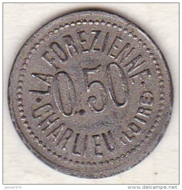 42 - LOIRE. Charlieu, La Forezienne, Coopérative Civil .0,50 Centimes - Monétaires / De Nécessité