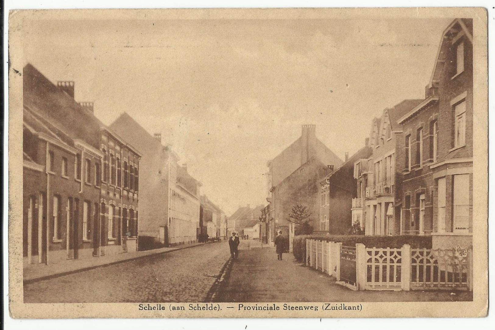 Schelle (aan Schelde) - Provinciale Steenweg (Zuidkant) 1943 - Schelle